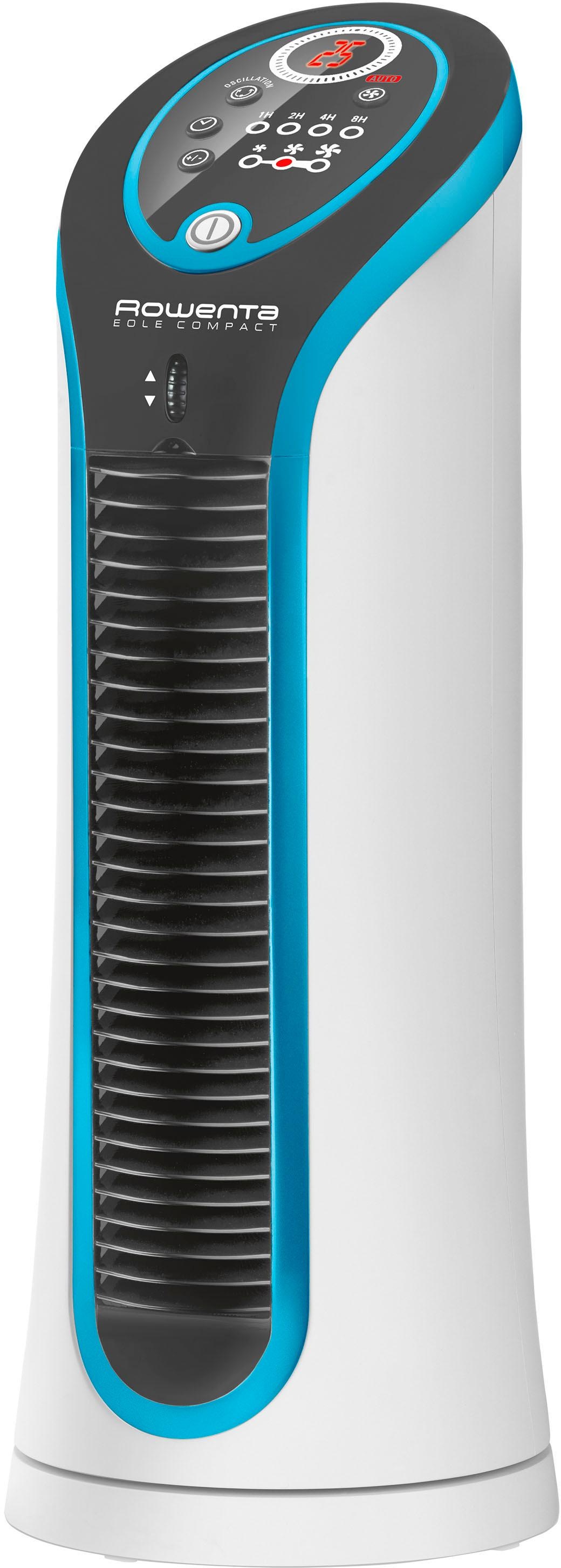 Rowenta Tischturmventilator »Eole Compact VU6210F0«, 3 Geschwindigkeiten, Timer, Eco-Funktion