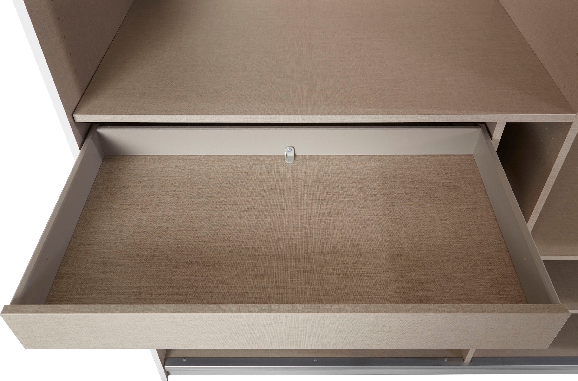 rauch Schwebetürenschrank »Kleiderschrank Schrank Garderobe Schlafzimmerschrank Ankleide KEPAN« optional mit Beleuchtung, Breiten: 211-368 cm, Höhen 213/233 cm,  inkl. Schubladeneinsatz und Passepartout MADE IN GERMANY