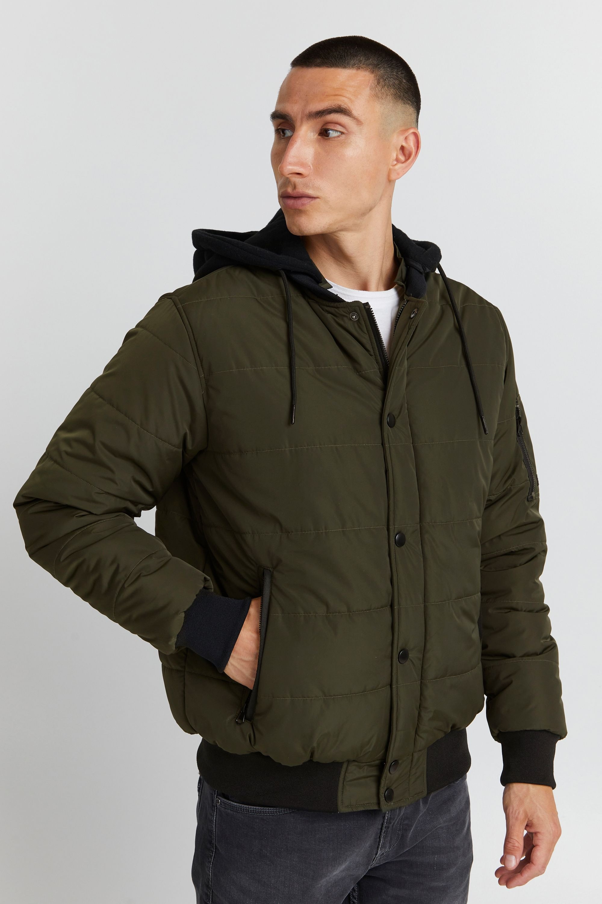 Blend Kurzjacke »Kurzjacke BHOuterwear«, mit Kapuze