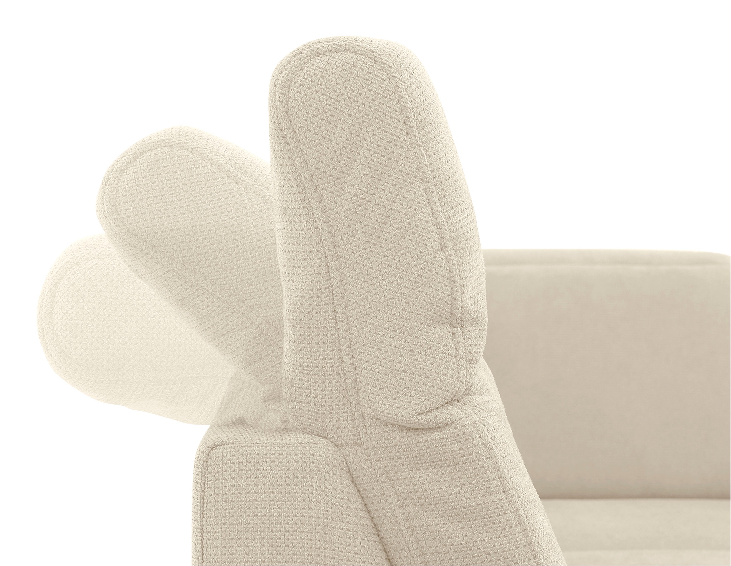 Home affaire Ecksofa »Dalia L-Form«, mit Federkernpolsterung, wahlweise mit Bettfunktion, Bettkasten
