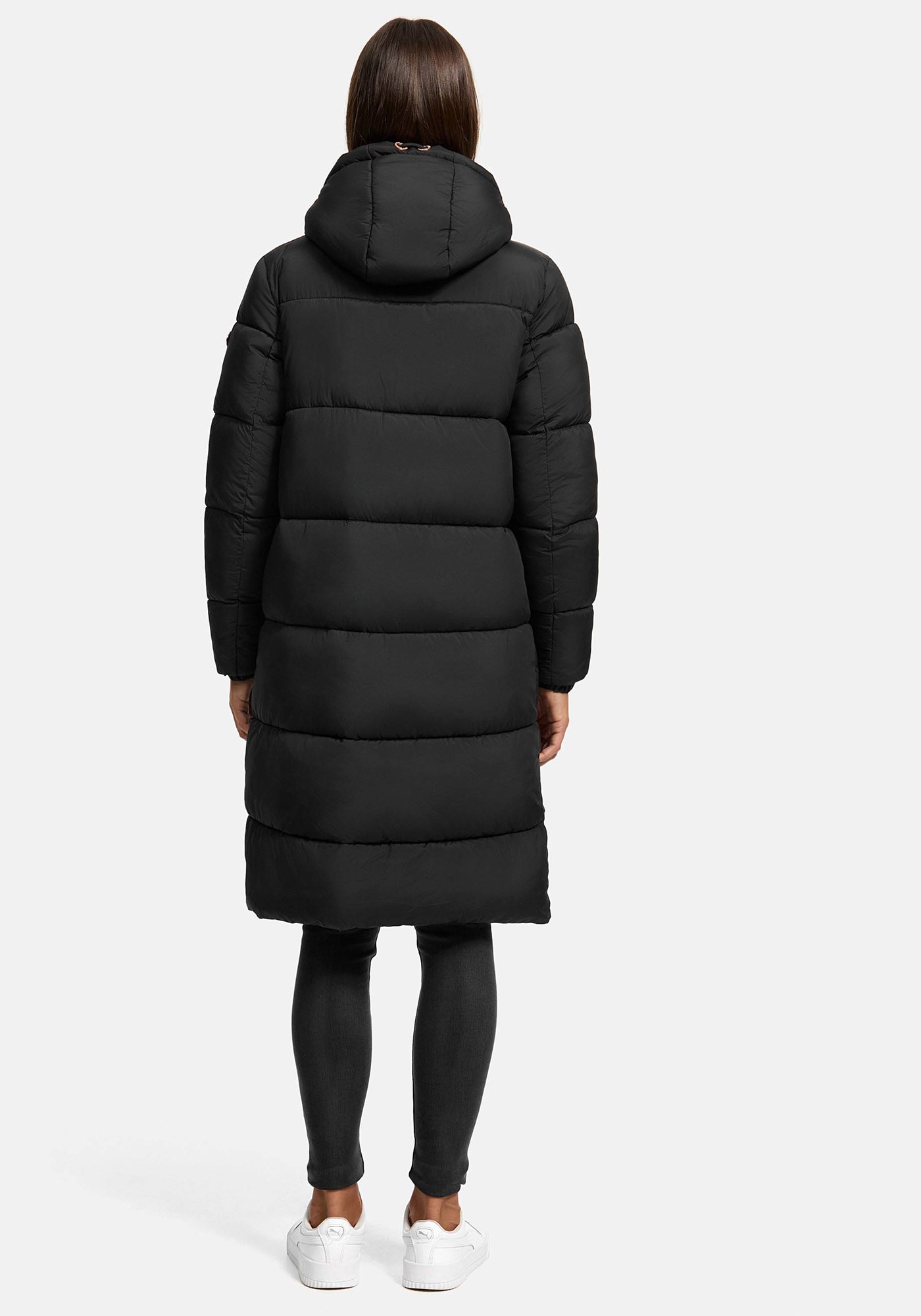 Marikoo Winterjacke »Marikoo Nomadiaa lange Damen Winterjacke N024«