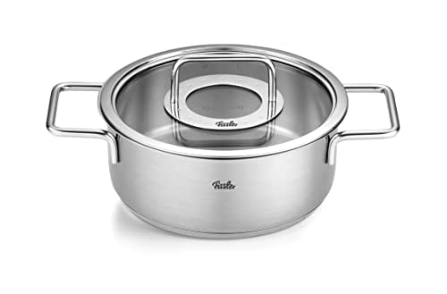 Fissler Topf-Set »Fissler Pure Collection« Set, Kochtopf 16/20/24 + Bratentopf 20cm, 4 Stk. tlg. Edelstahl 18/10