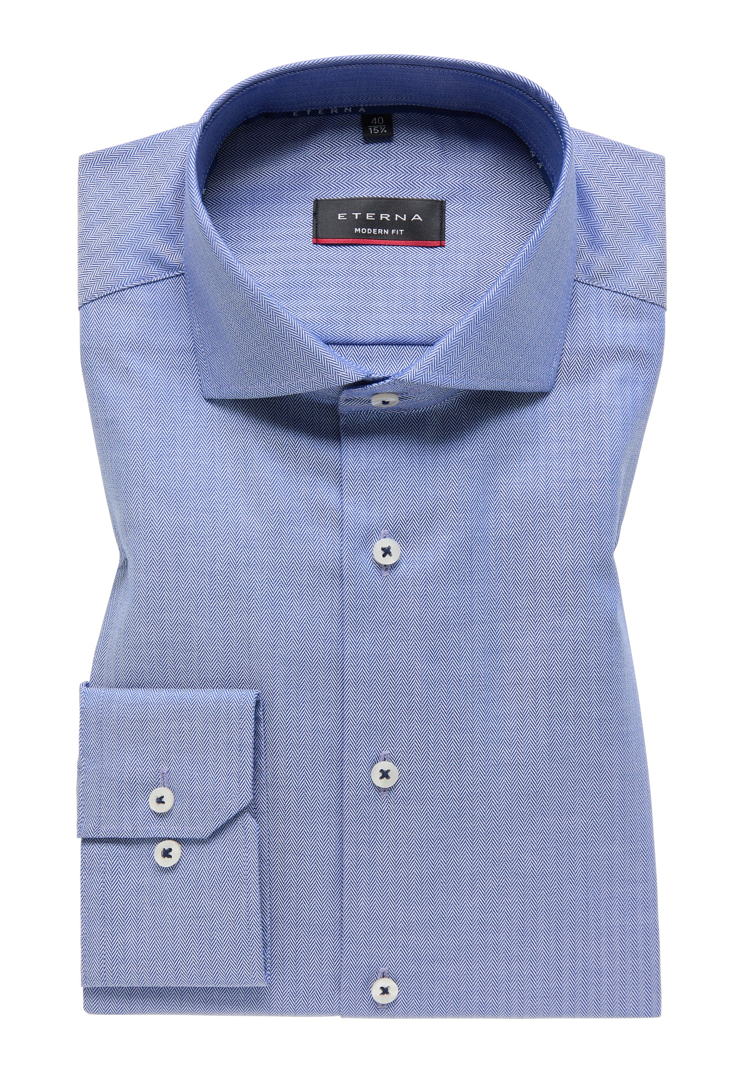 Eterna Langarmhemd »MODERN FIT« NON IRON (bügelfrei)