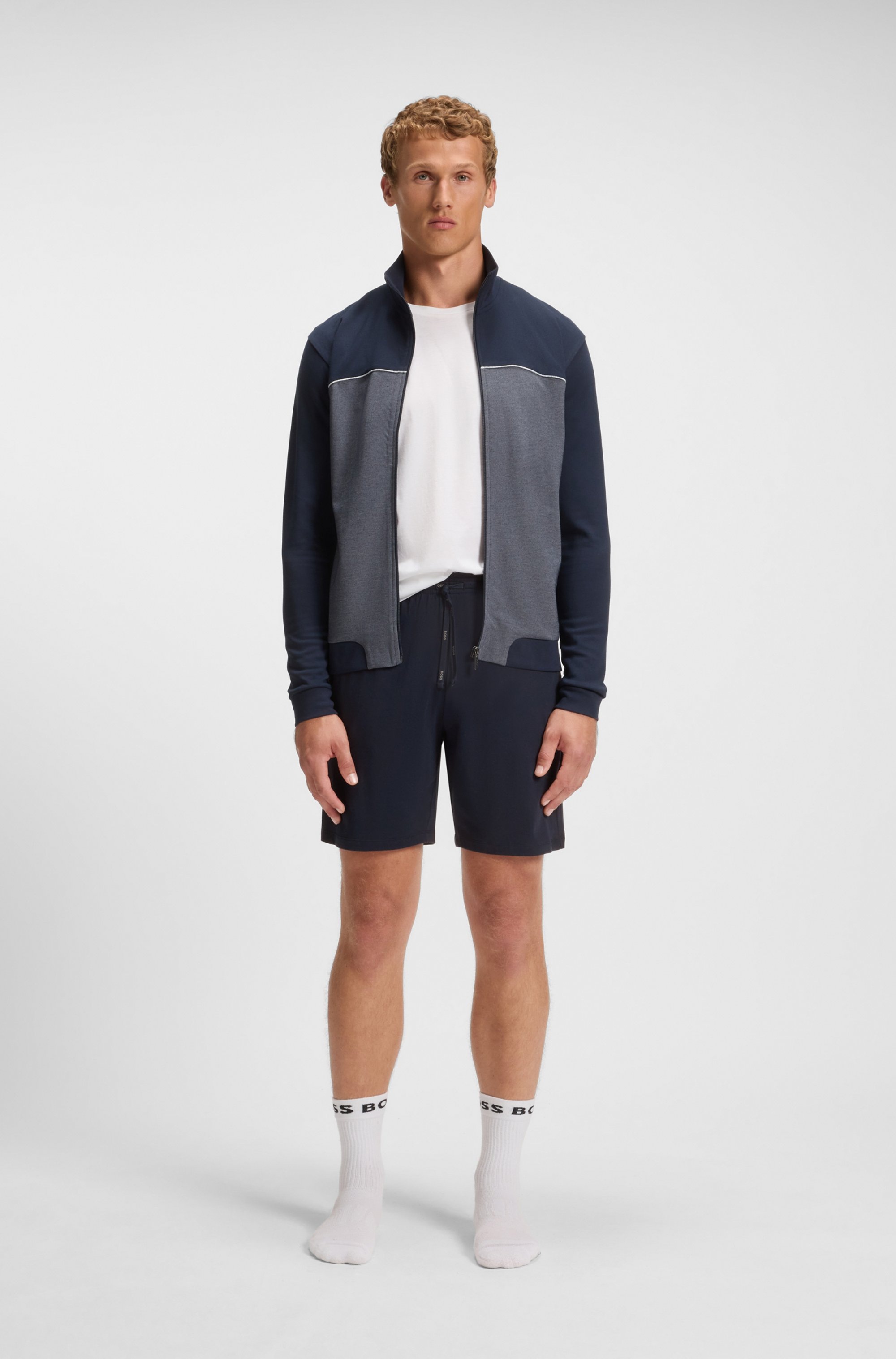 BOSS Sweatshorts »Mix&Match Short CW«  mit BOSS Logo