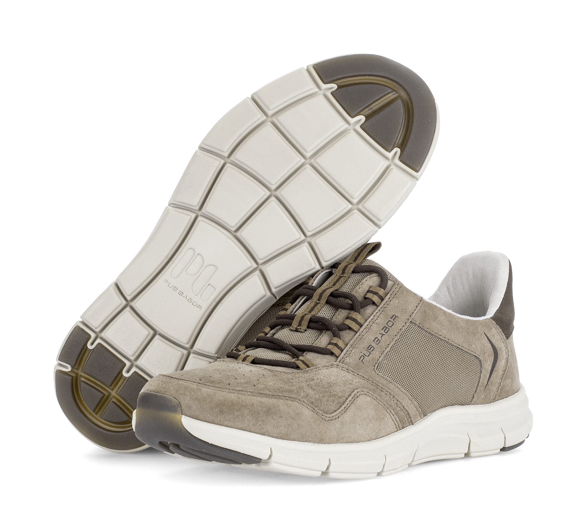 Pius Gabor Slip-On Sneaker  Halbschuh, Slipper mit seitlichem Logoschriftzug, G-Weite