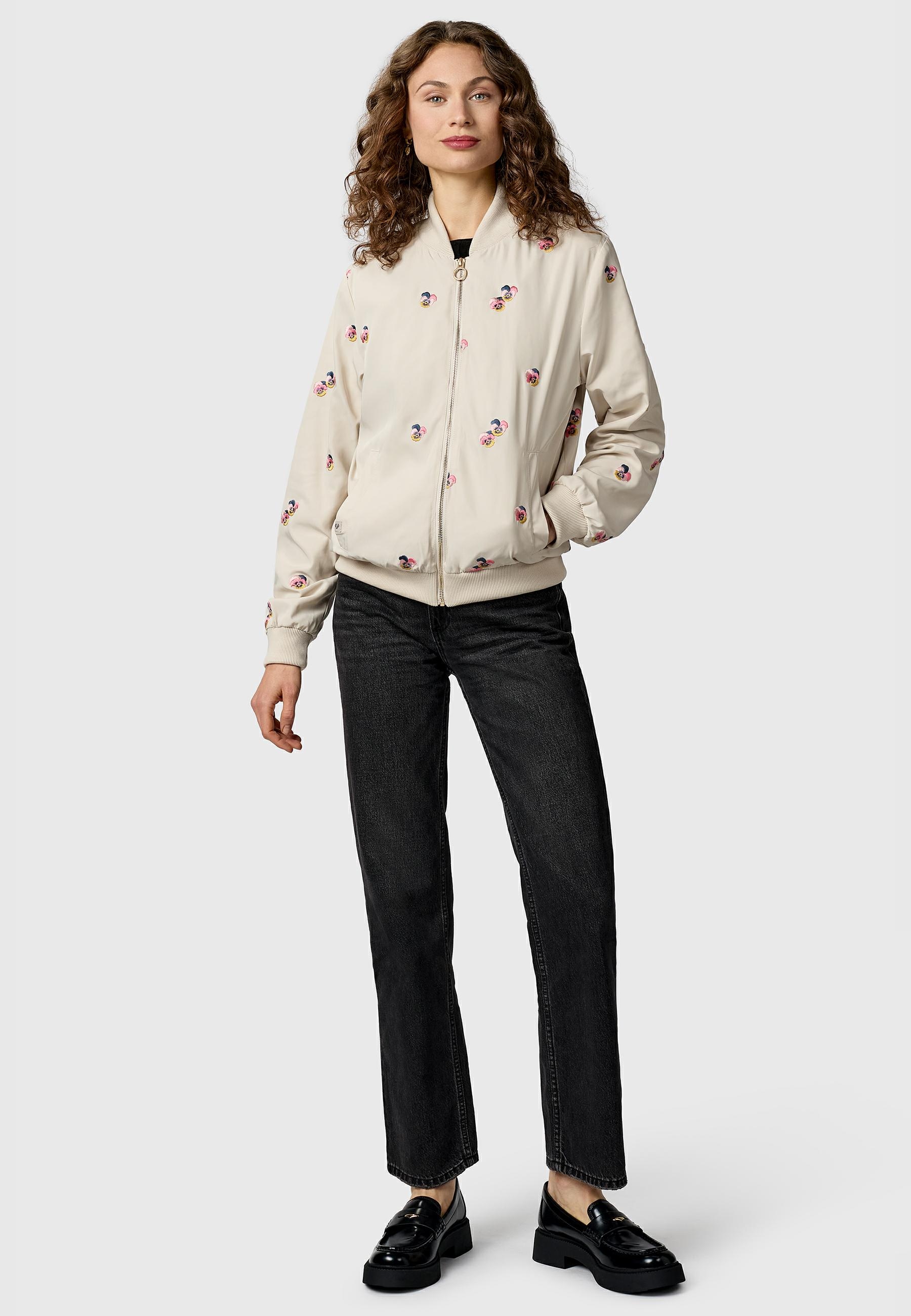 Ragwear Outdoorjacke »Outdoorjacke Lunara YOUMODO« ohne Kapuze Leichte Übergangsjacke mit Bomberkragen