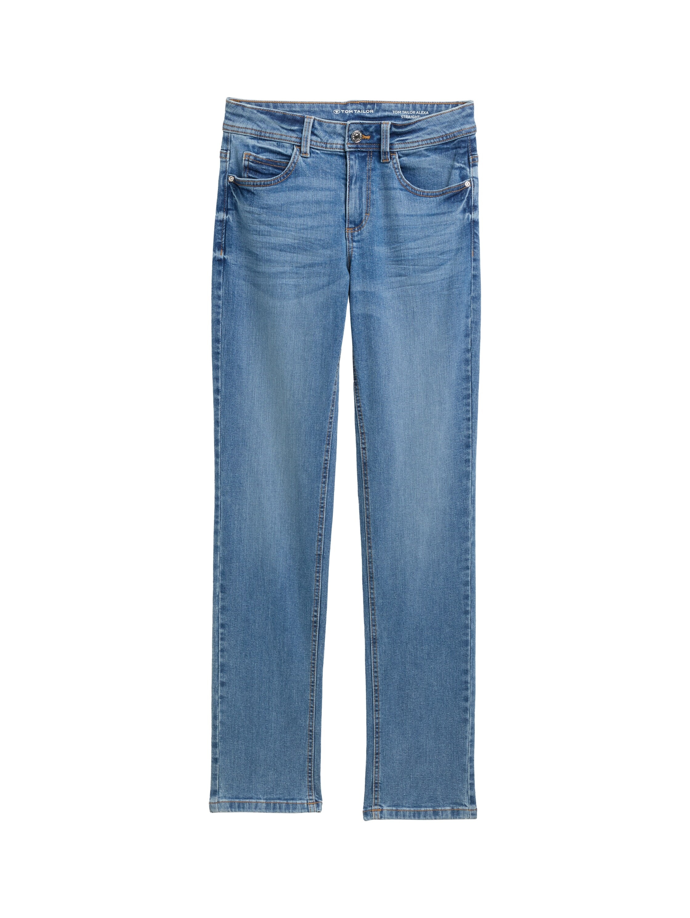 TOM TAILOR Straight-Jeans »Alexa Straight« in 5-Pocket-Form