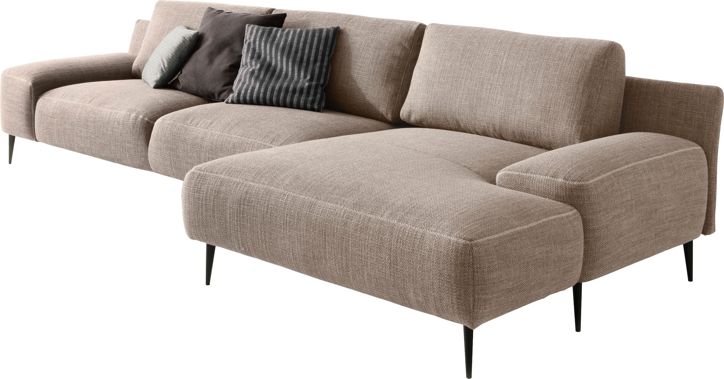 designwerk Ecksofa »Forma L-Form, zeitloses Designsofa mit aktuellem Fuß« in hochwertiger Verarbeitung & tollem Sitzkomfort