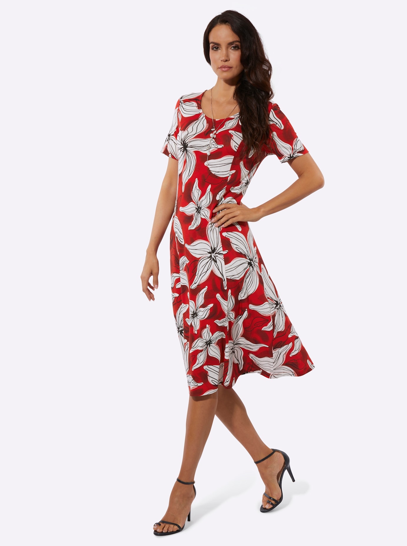 creation L Jerseykleid »Lyocell-Kleid«