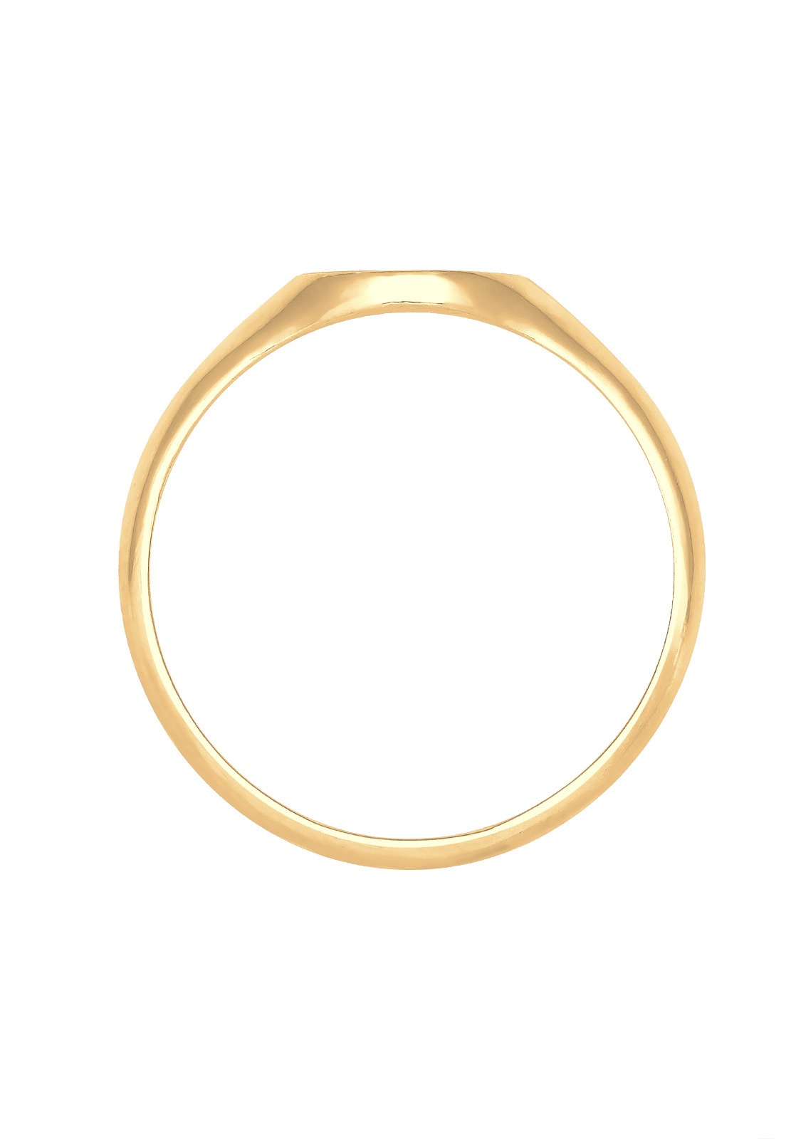 Elli Siegelring »Ring Siegelring Damen Royal Basic Design 925 Silber«