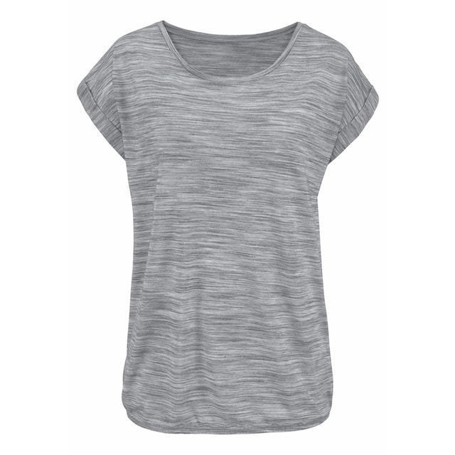 Beachtime T-Shirt, (2er-Pack), mit farbigem Struktureffekt online bei OTTO