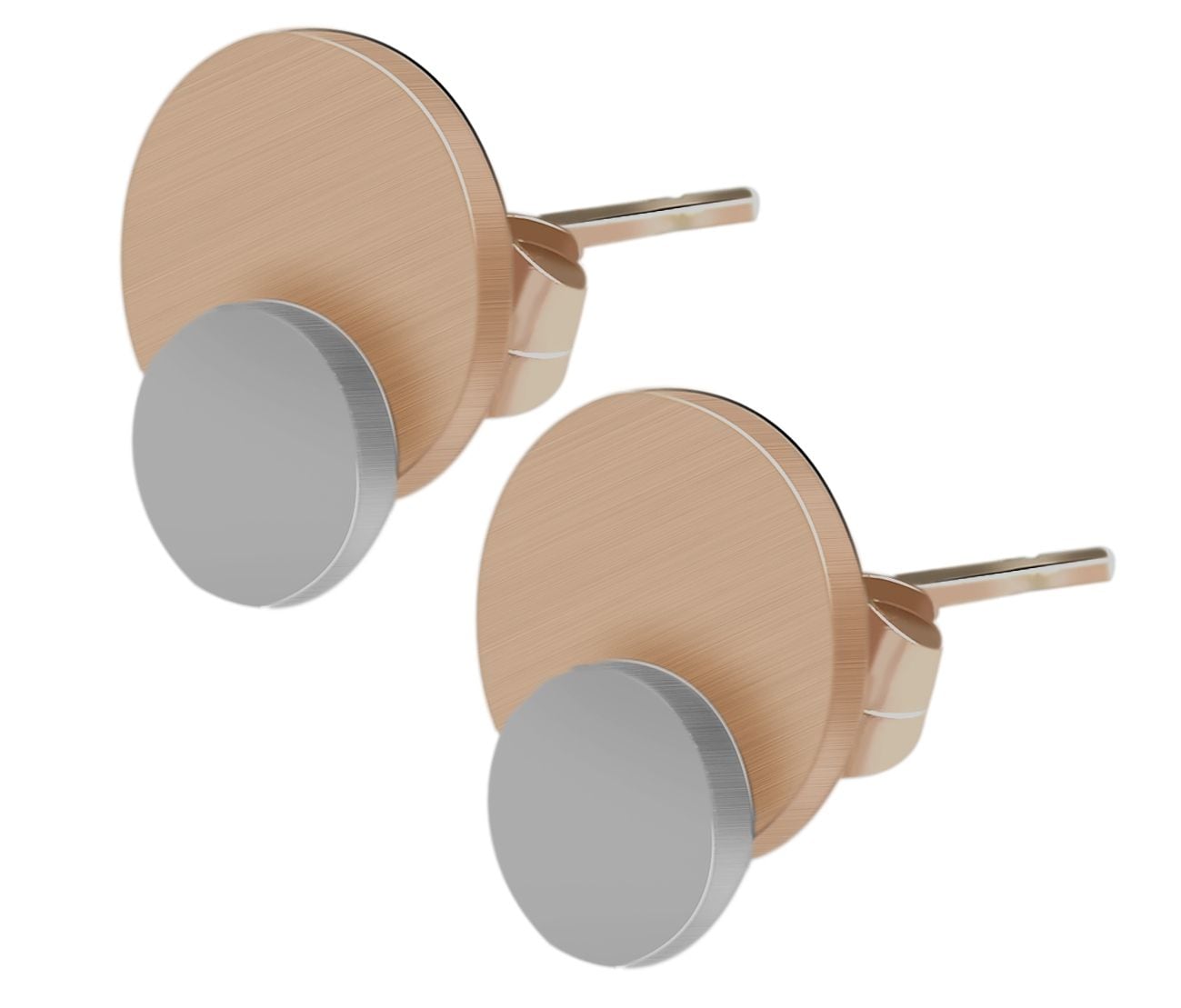 Adelia´s Paar Ohrstecker »Damen Ohrringe ¿ Ohrstecker aus Edelstahl«