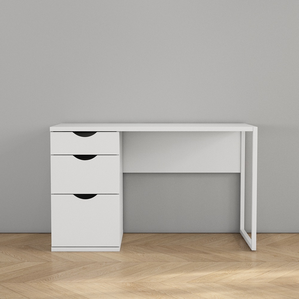 OTTO home Schreibtisch Set,  mit Schubladen, im modernen skandinavischen Design, Breite 120 cm