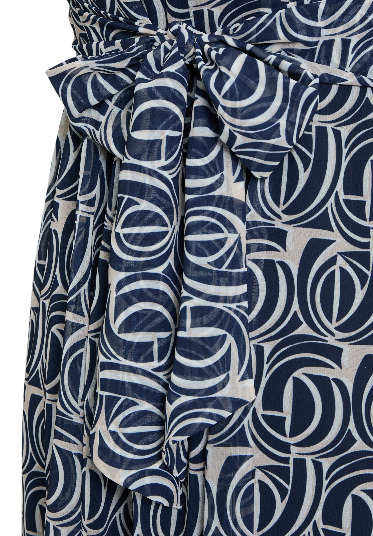 Betty&Co Chiffonkleid »Chiffonkleid ohne Arm«