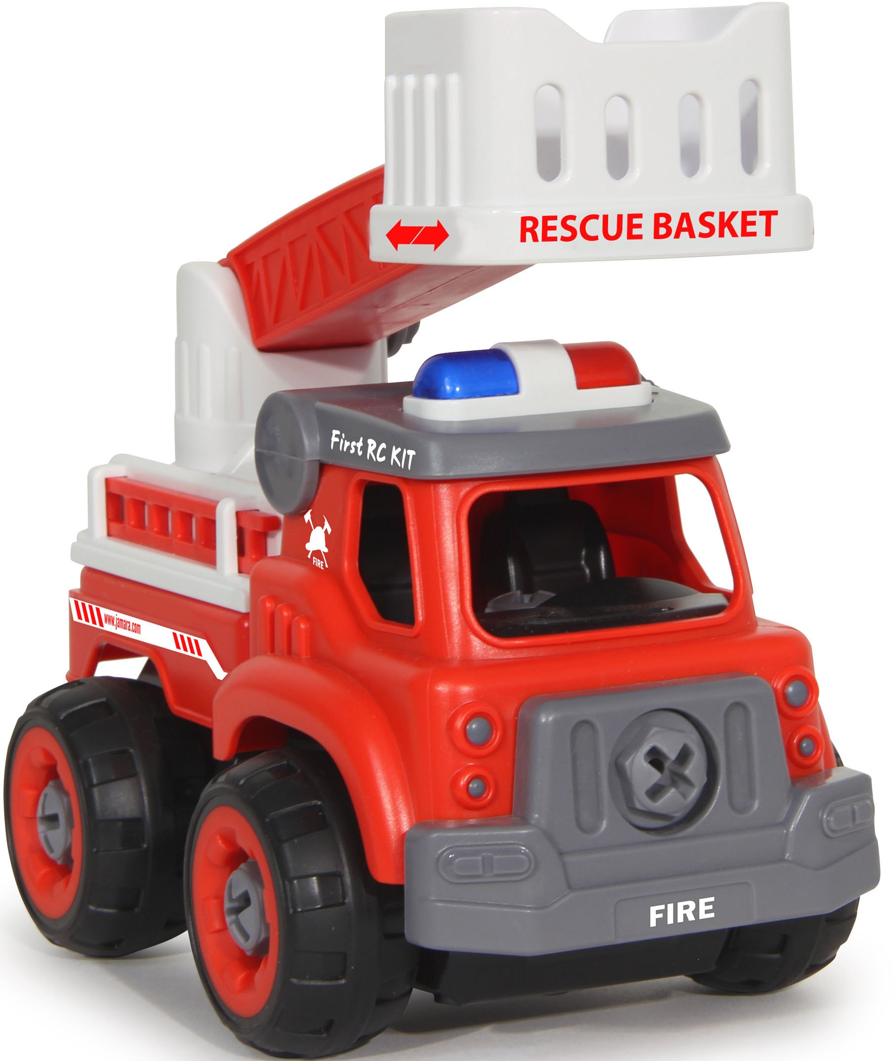 Jamara RC-Auto »First RC - Feuerwehrauto«, (33 tlg.), mit Akkuschrauber