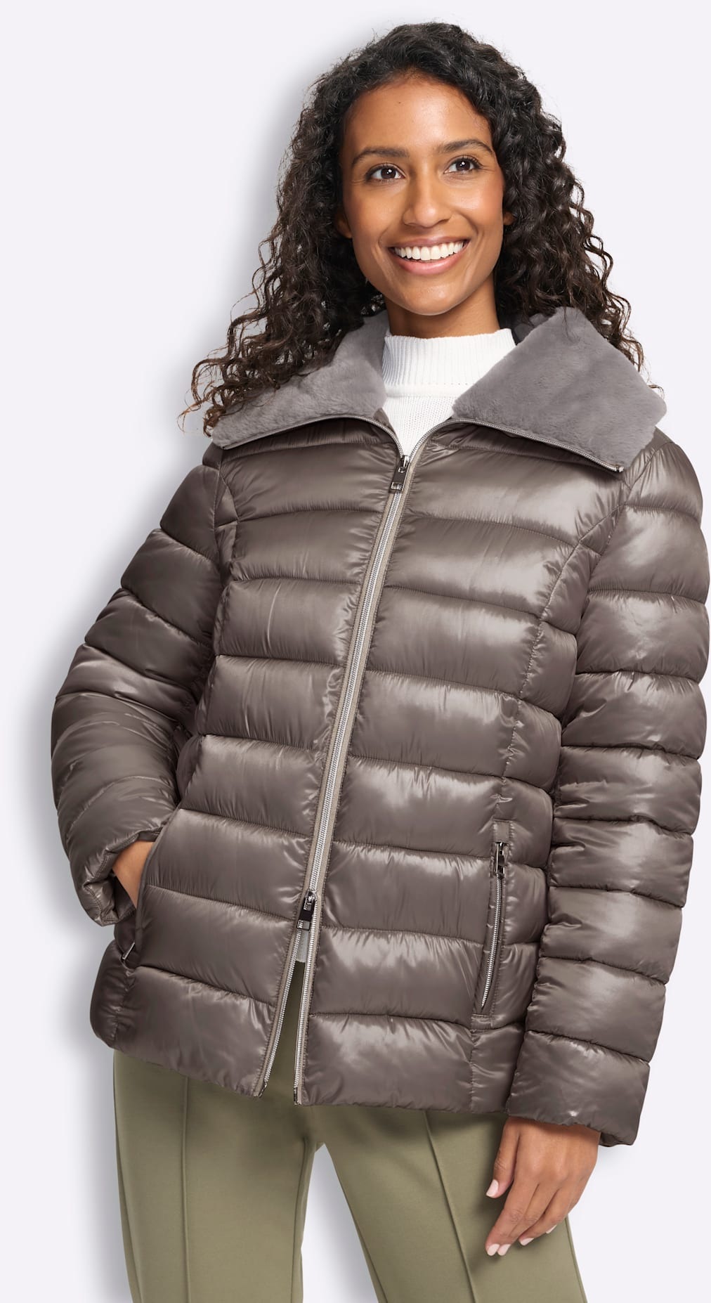 heine Steppjacke ohne Kapuze