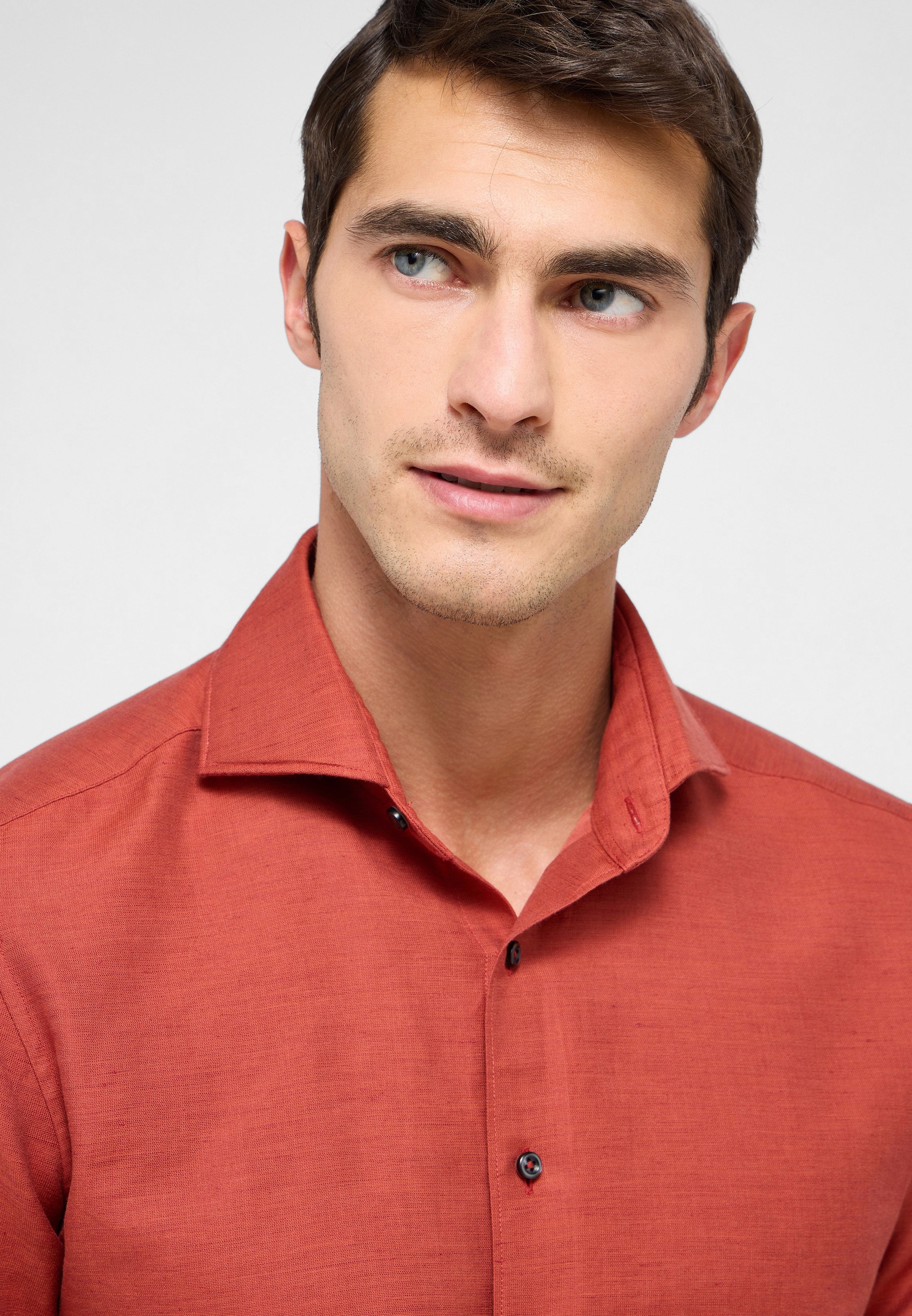 Eterna Langarmhemd »SLIM FIT«, EASY IRON (bügelleicht)