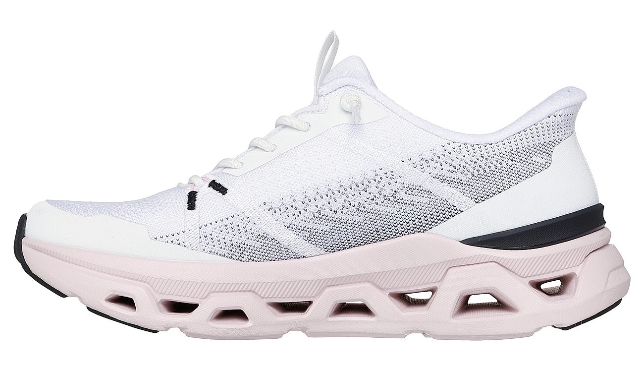Skechers Slip-On Sneaker »GLIDE-STEP ALTUS-FAST LANE«, Laufschuh, Trainingsschuh mit dämpfender Glide Step Sohle