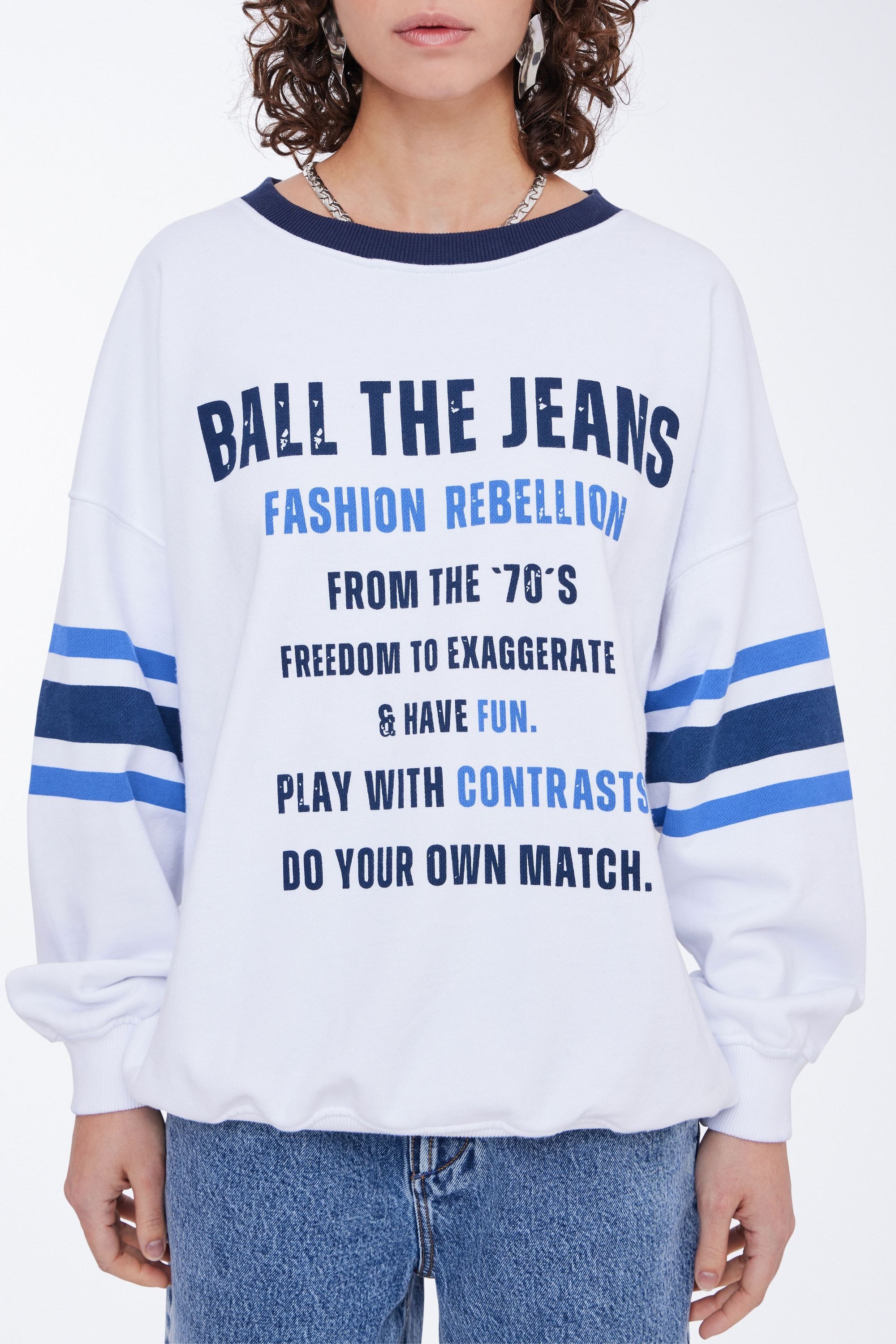 BALL Rundhalspullover »Rundhalspullover BAREBELLION SWEAT«