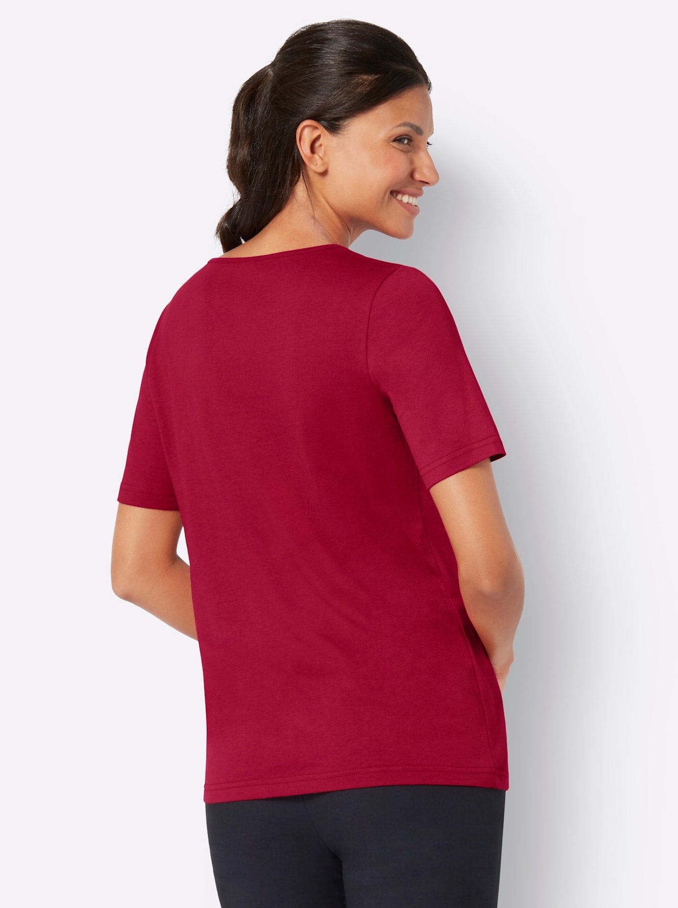 Classic Basics Trachtenshirt »Rundhals-Shirt«, (1 tlg.)