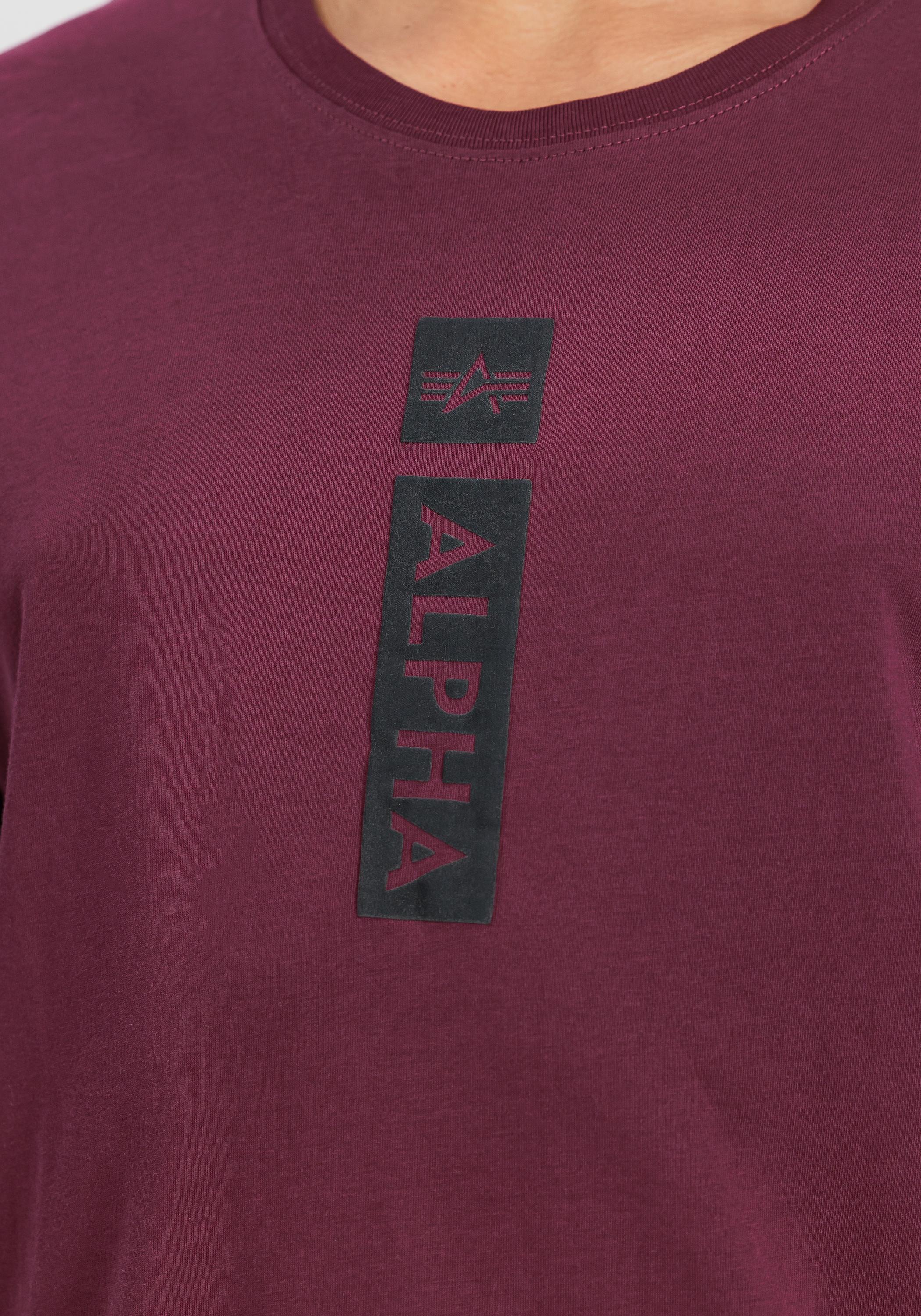 Alpha Industries T-Shirt »Alpha Industries Men - T-Shirts Alpha Puff Print T-Shirt«