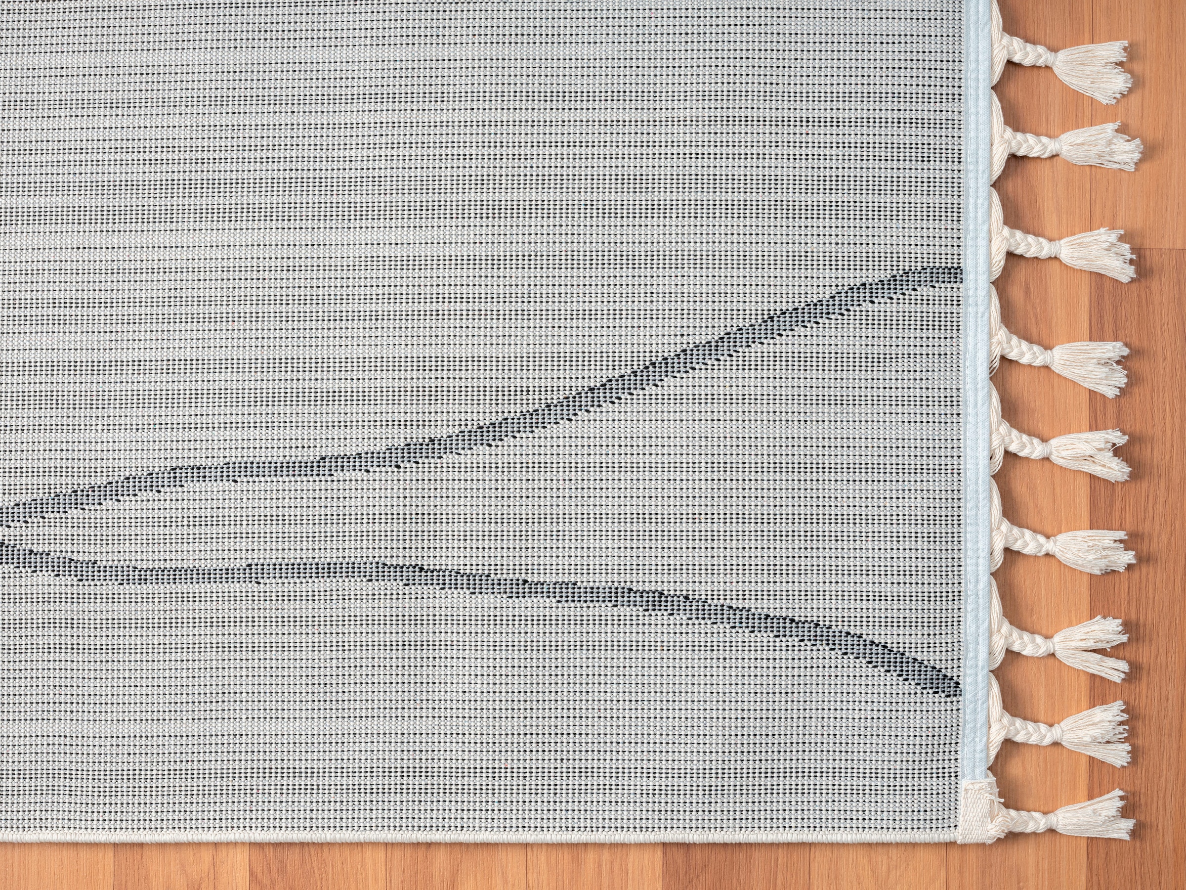 Myflair Möbel & Accessoires Hochflor-Teppich »Moroccan Drawline, LAGERRÄUMUNG!« rechteckig 24 mm Höhe modern, marokkanisches Design, flauschig weich durch Hochflor