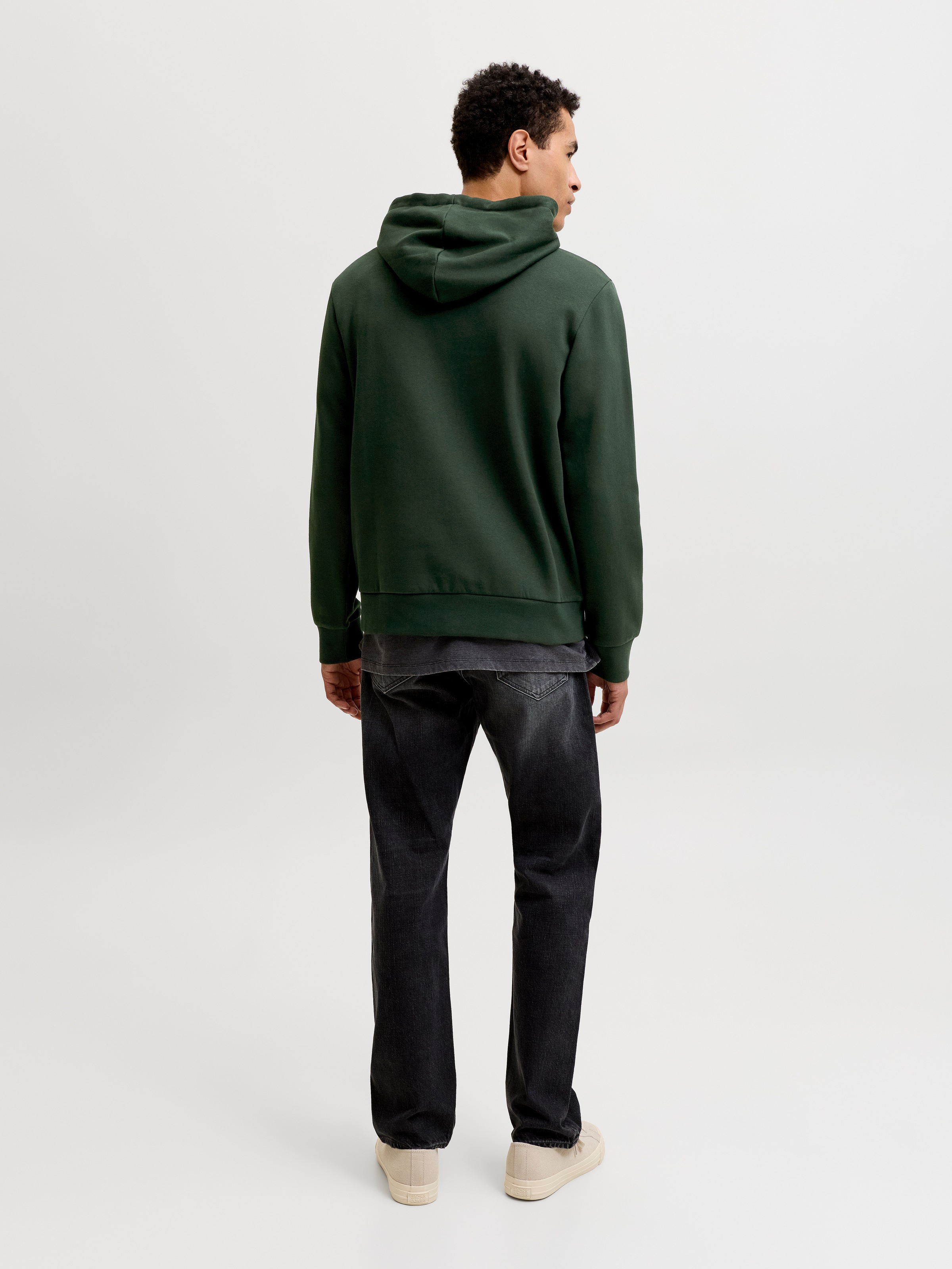 Jack & Jones Kapuzensweatshirt »JJECORP LOGO SWEAT HOOD NOOS«, Baumwollmischung, regular fit
