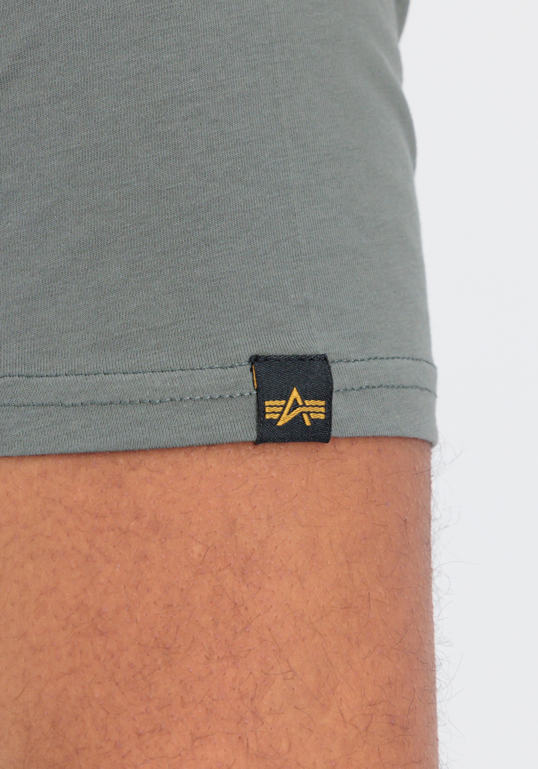Alpha Industries T-Shirt »Alpha Industries Men - T-Shirts Basic T-Shirt BL Rainbow Ref.«