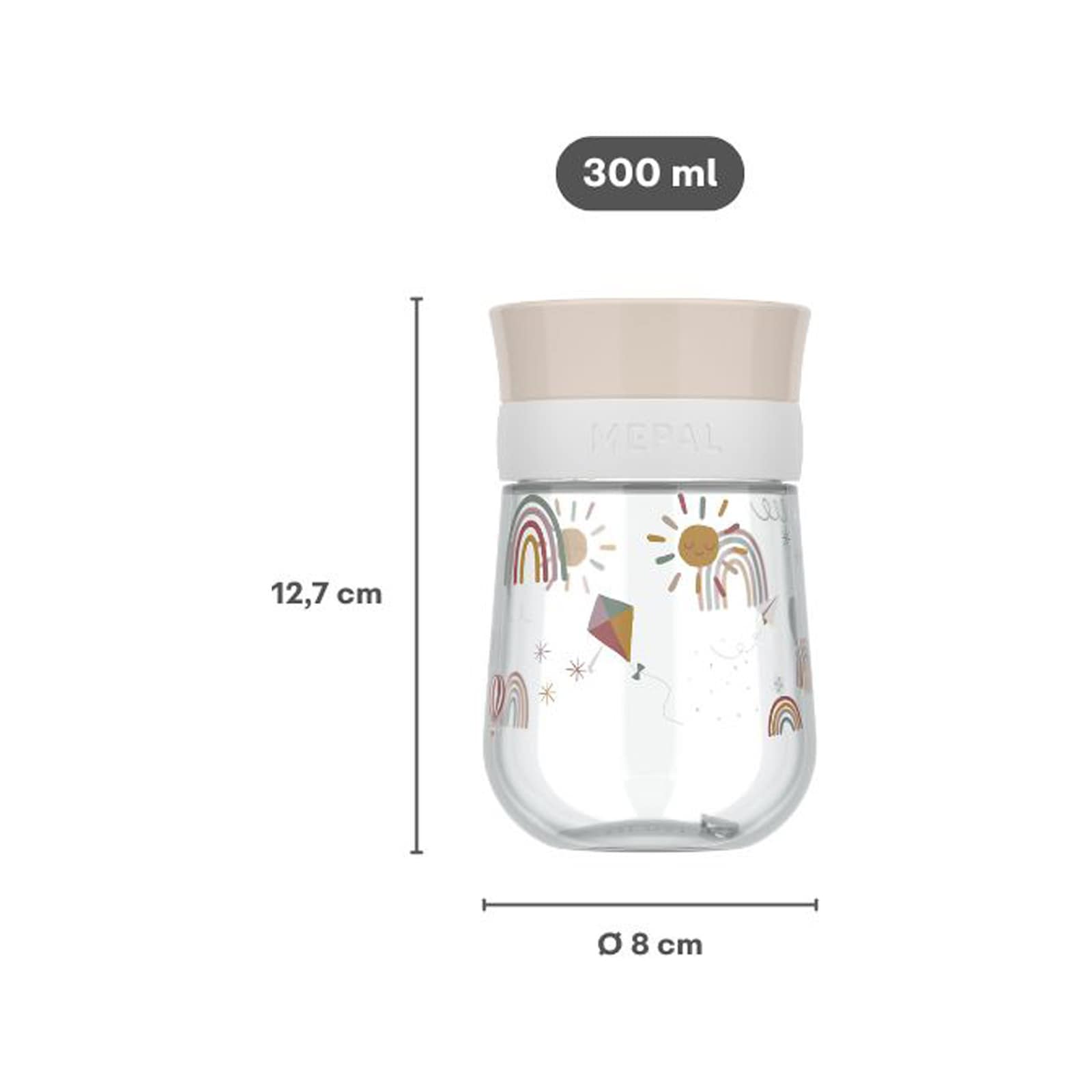 Mepal Kinderbecher »360° Trinklernbecher Mio (2025) 300 ml«
