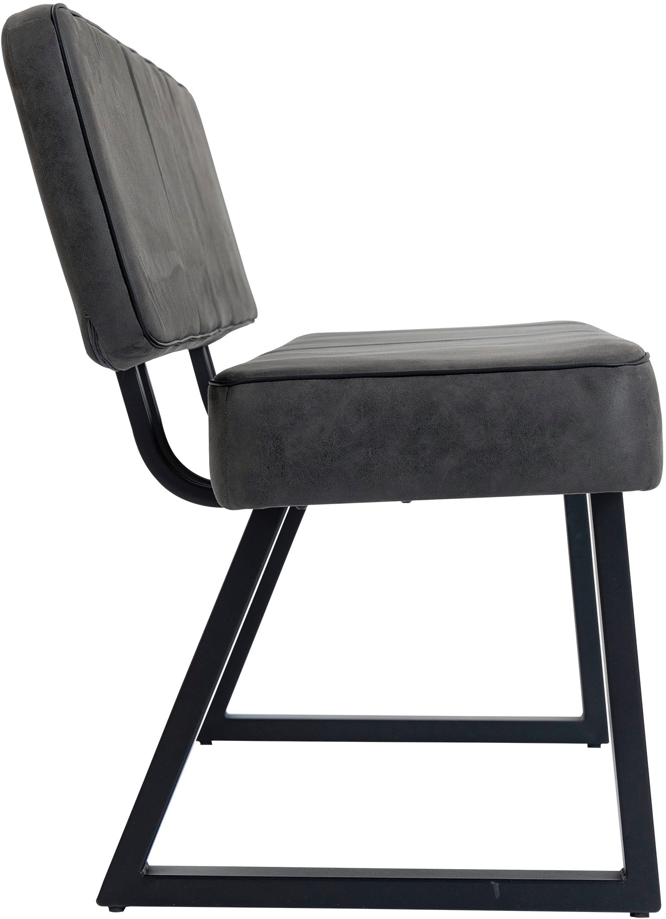 Duo Collection Sitzbank »Tara Bank mit Rückenlehne« Hochwertiger Mikrofaserbezug, mit Federkern, bis 260 kg belastbar