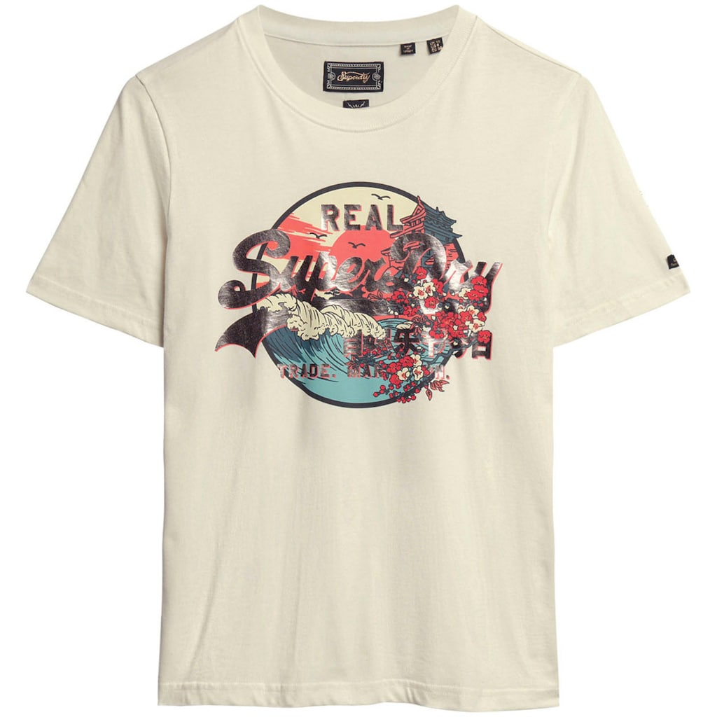 Superdry Rundhalsshirt »JAPANESE VL GRAPHIC T SHIRT«