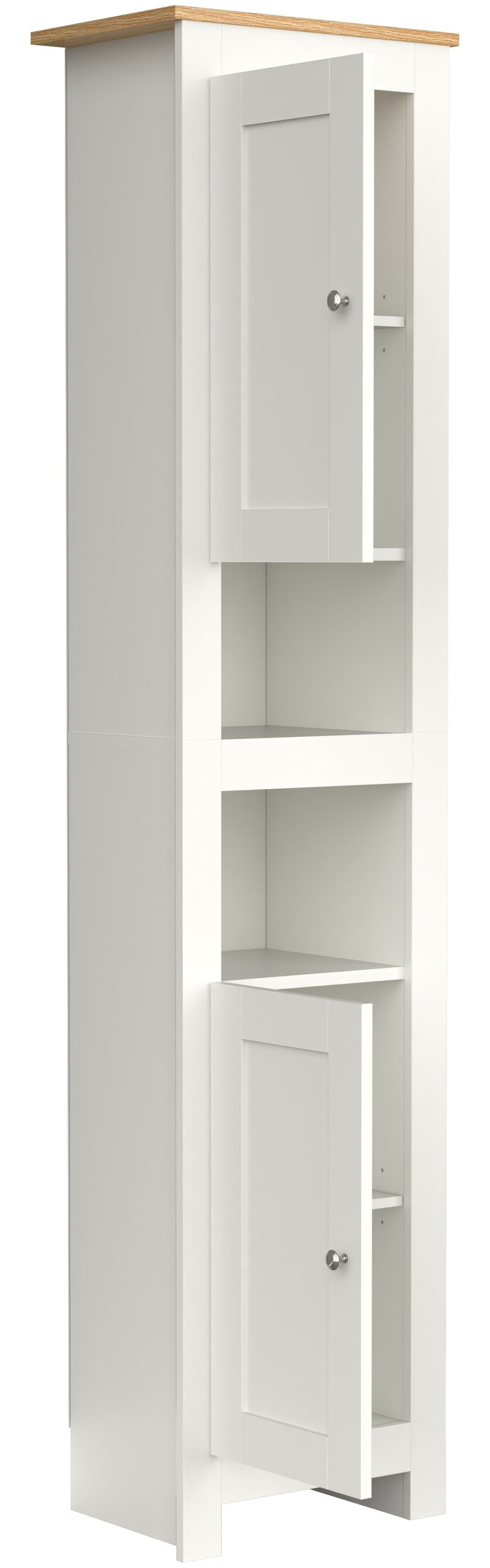 VCM Hochschrank »Holz Badmöbel Badschrank Hochschrank Regal Balusa«