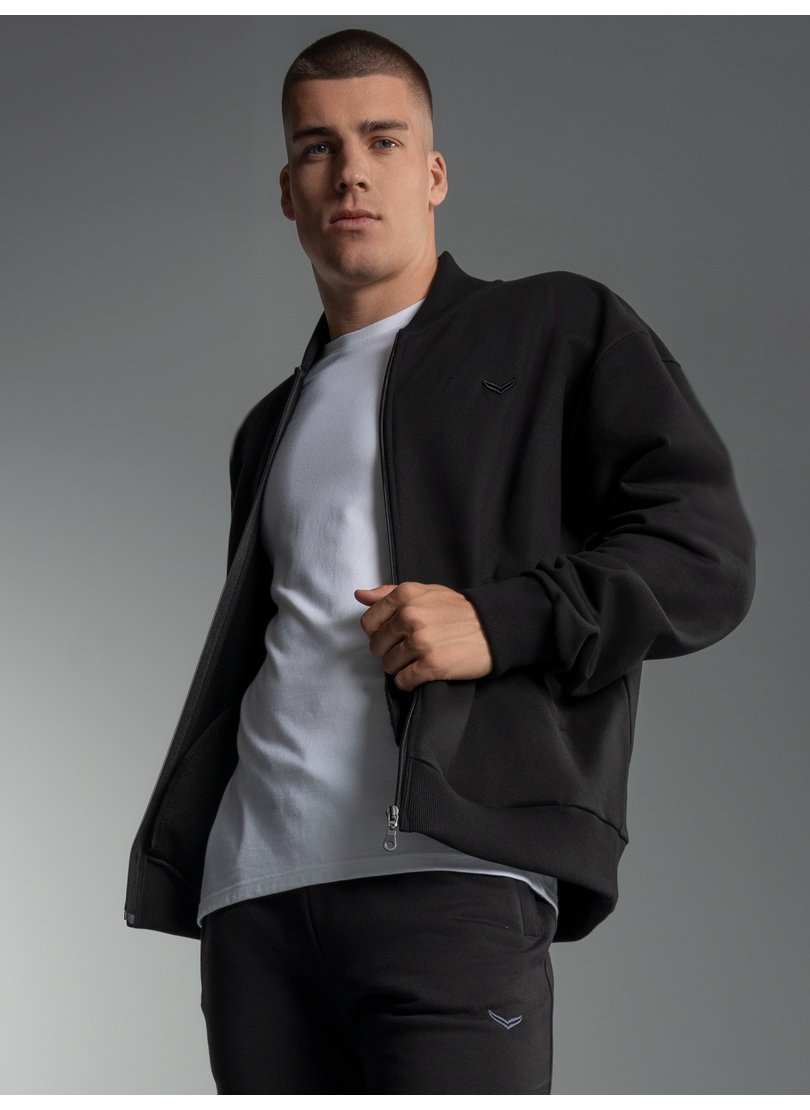 Trigema Sweatjacke »TRIGEMA Collegejacke in weicher Sweat-Qualität«