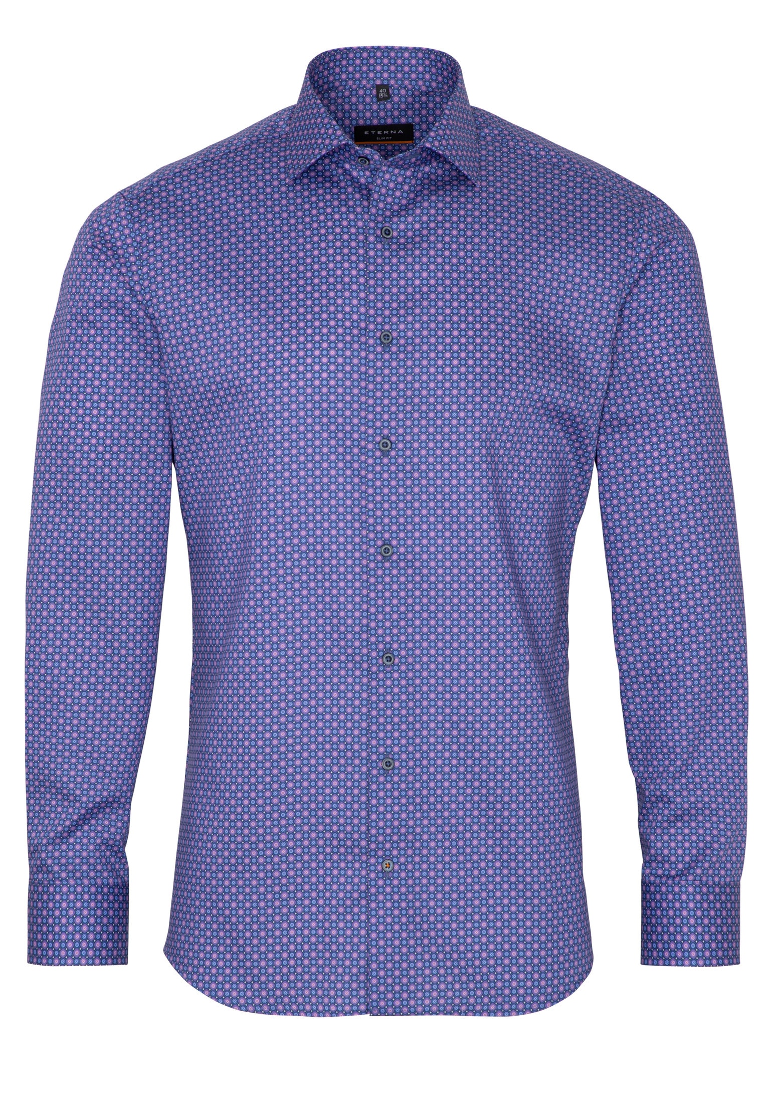 Eterna Langarmhemd »SLIM FIT«, NON IRON (bügelfrei)