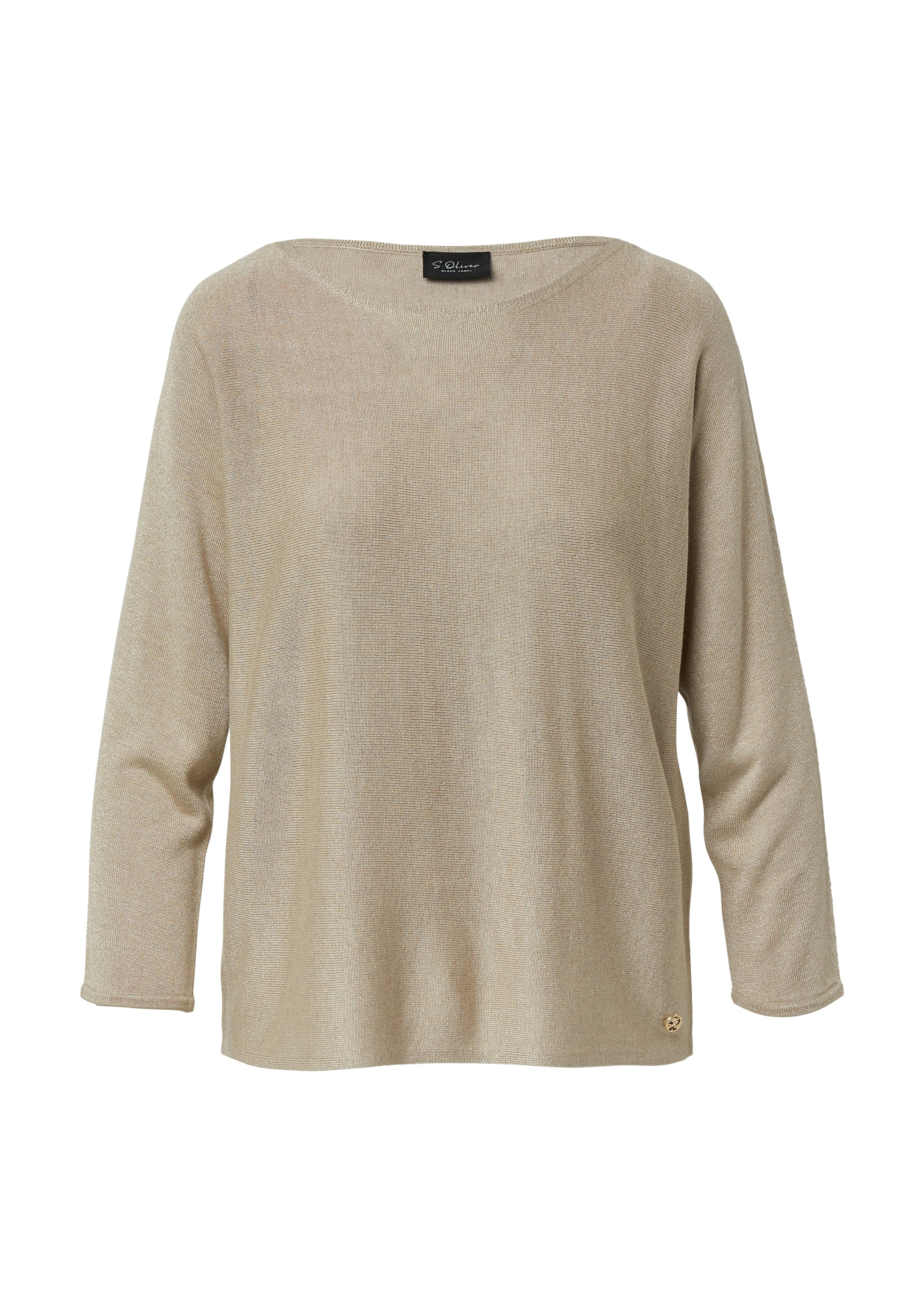 s.Oliver BLACK LABEL Strickpullover, mit Glitzergarn