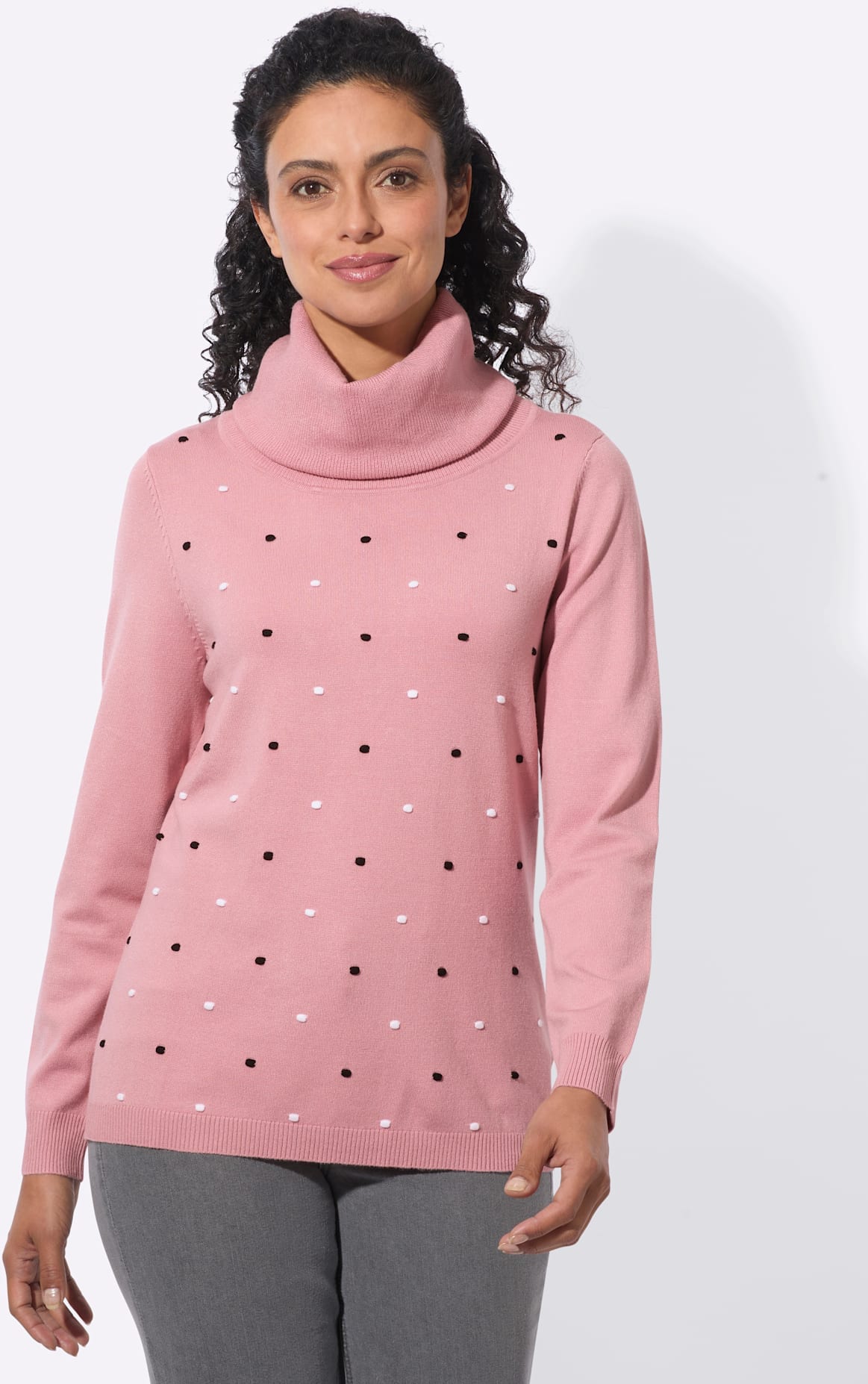 Inspirationen Rollkragenpullover »Rollkragen-Pullover«