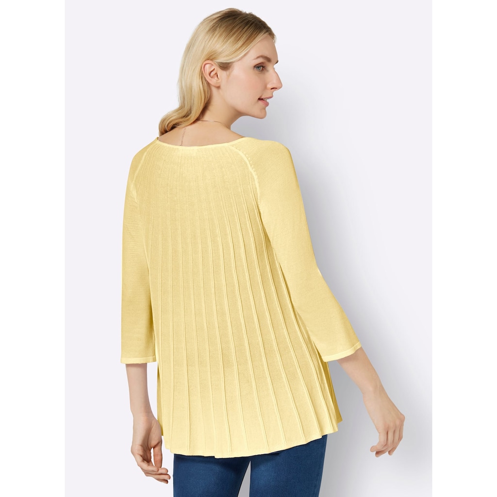 Ambria Rundhalspullover »Pullover«