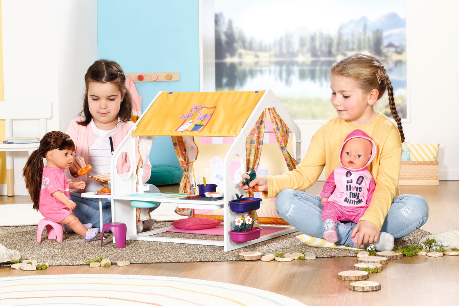 Baby Born Puppenhaus »Weekend Haus«, mit Licht- und Soundeffekten