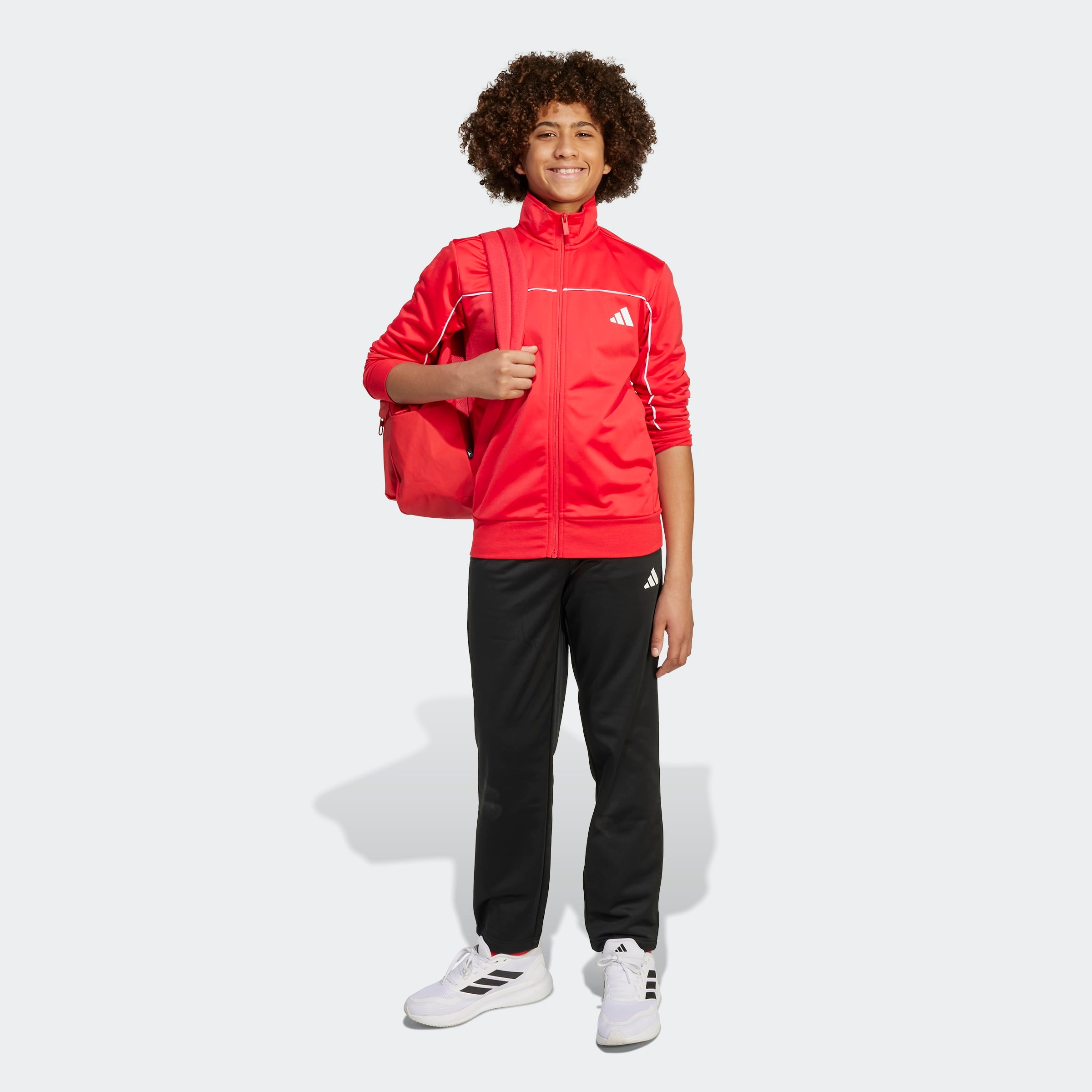 adidas Sportswear Trainingsanzug »J CP TR TS« 2 Stk. für Kinder und Teens, zweiteiliges Set, mit Stehkragen