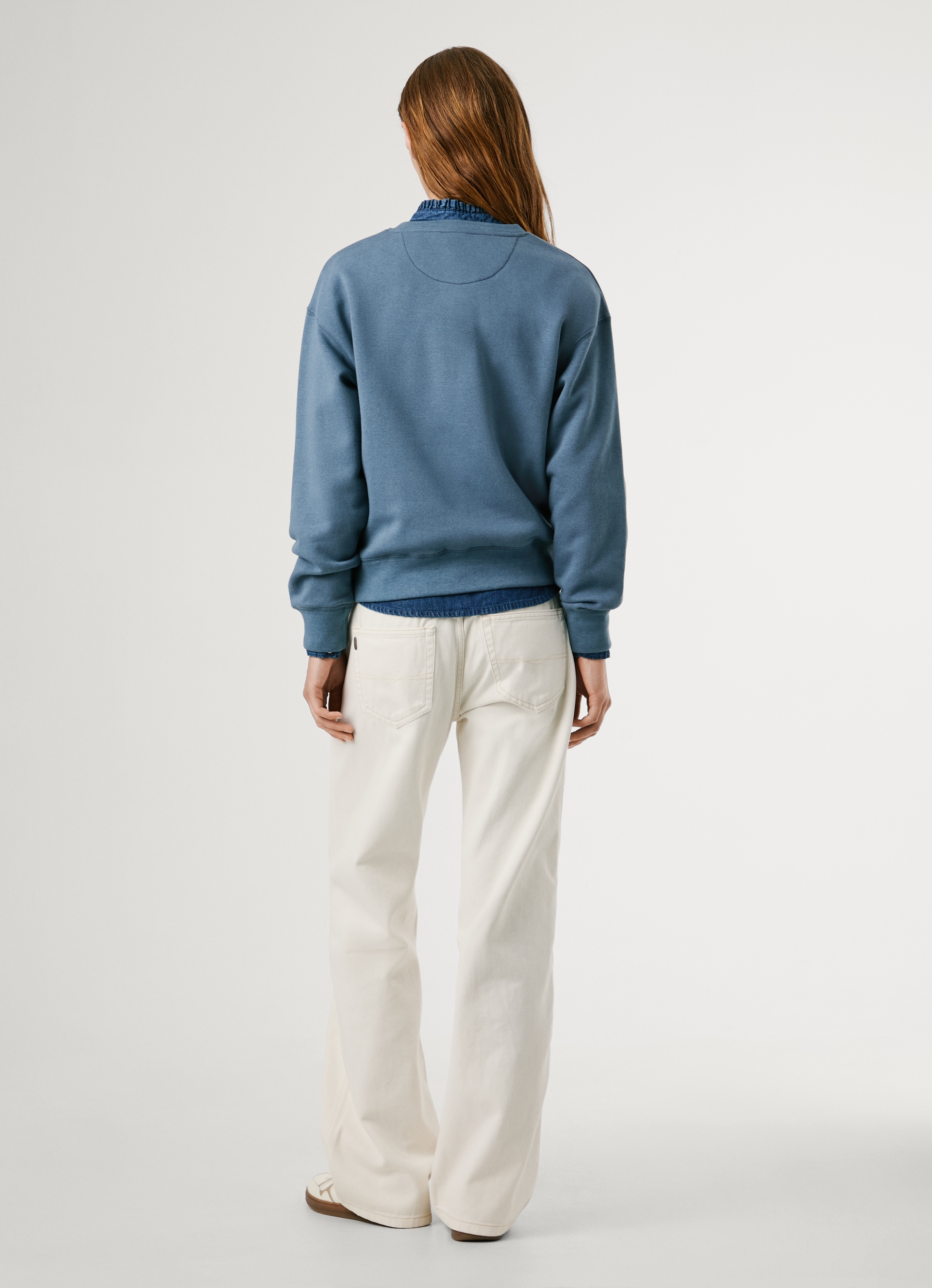 Pepe Jeans Sweatshirt »BADDY«, mit Rundhalsausschnitt
