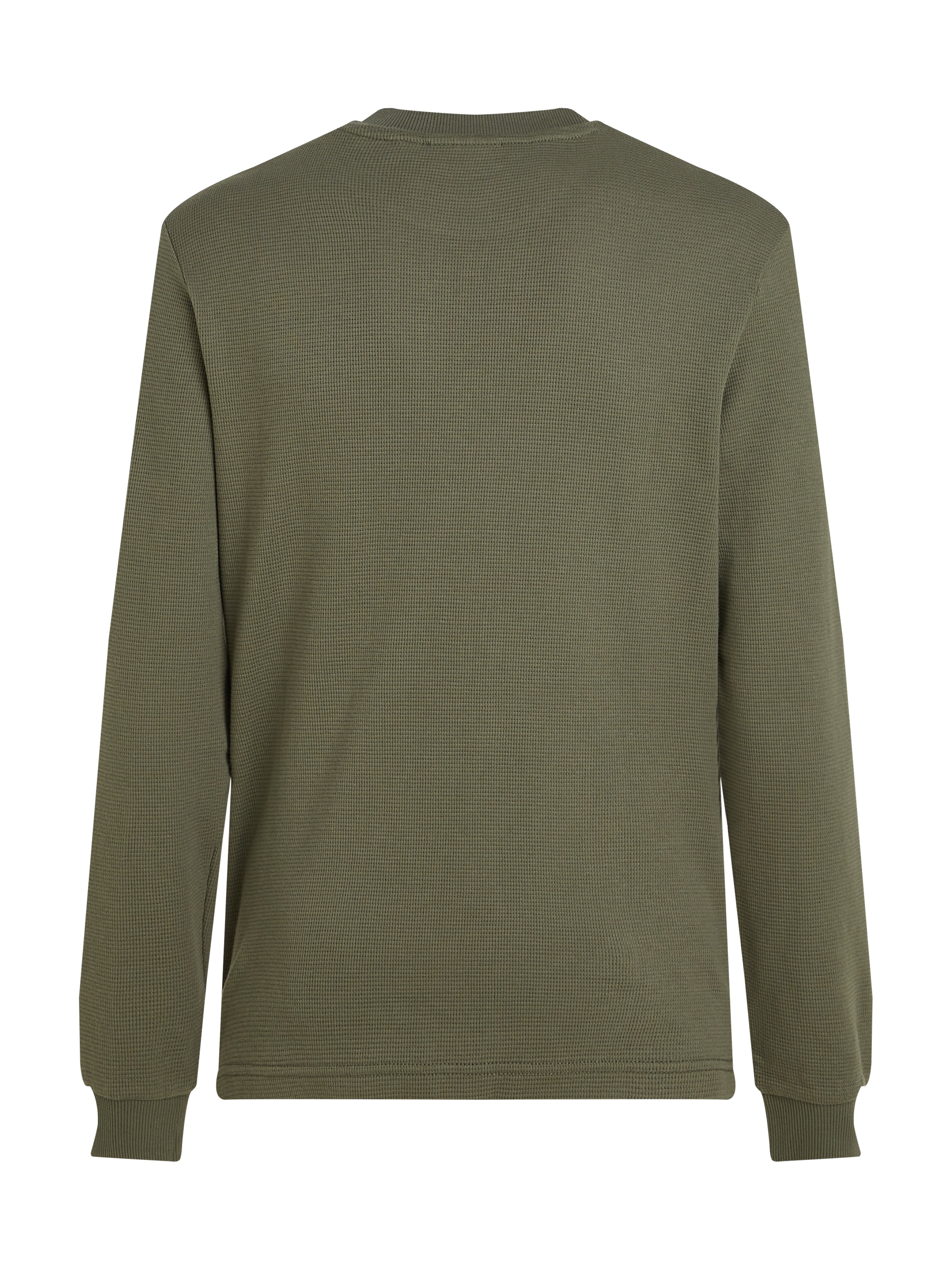 Calvin Klein Jeans Langarmshirt »BADGE WAFFLE LS TEE«, mit Logopatch