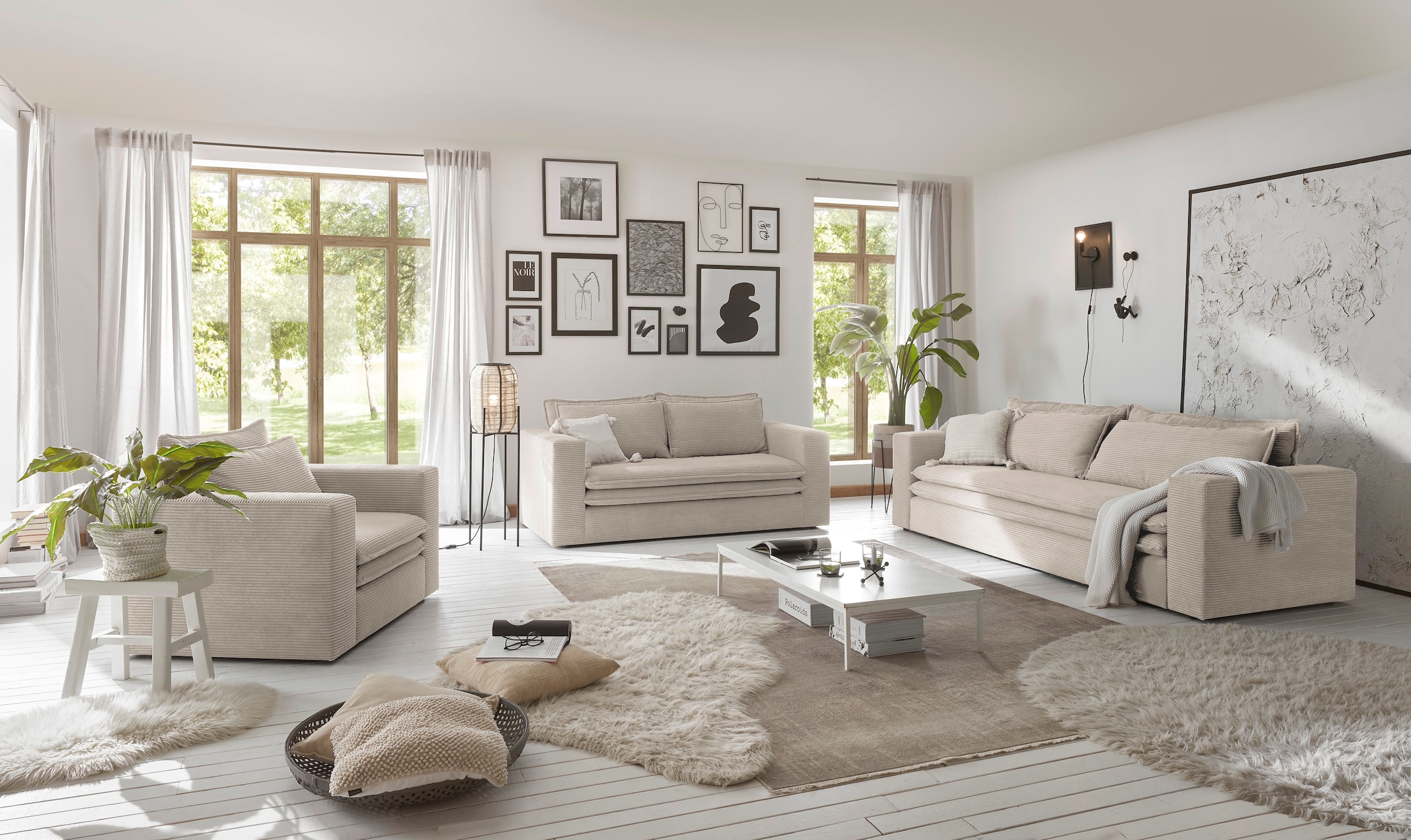 Style Hochwertiger Cord, Loveseat bei Places OTTO Loveseat of »PIAGGE«, trendiger