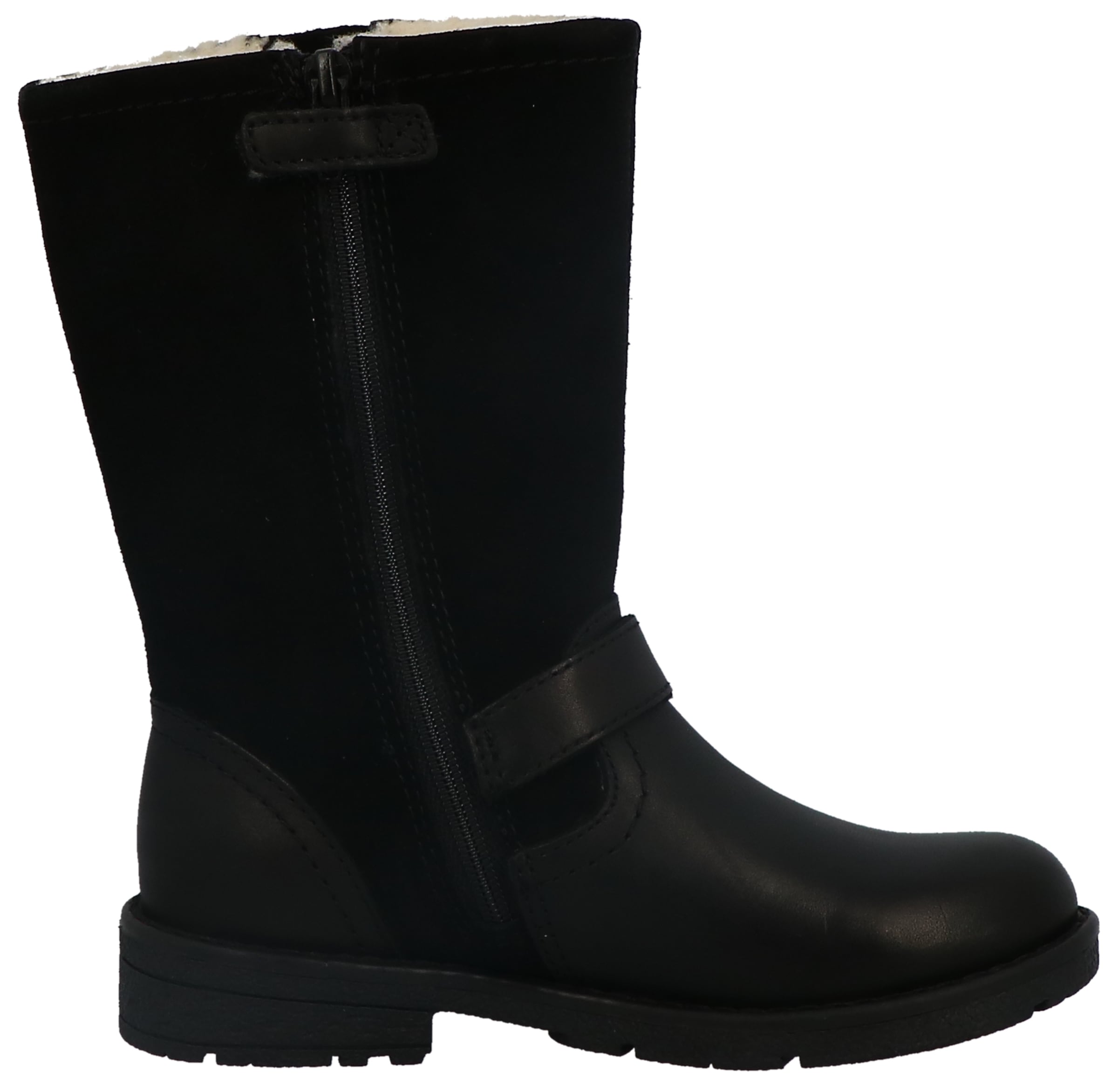 Lurchi Winterstiefel »Heidi-TEX«, Langschaftstiefel mit Zierschnallen, Größenschablone zum Download
