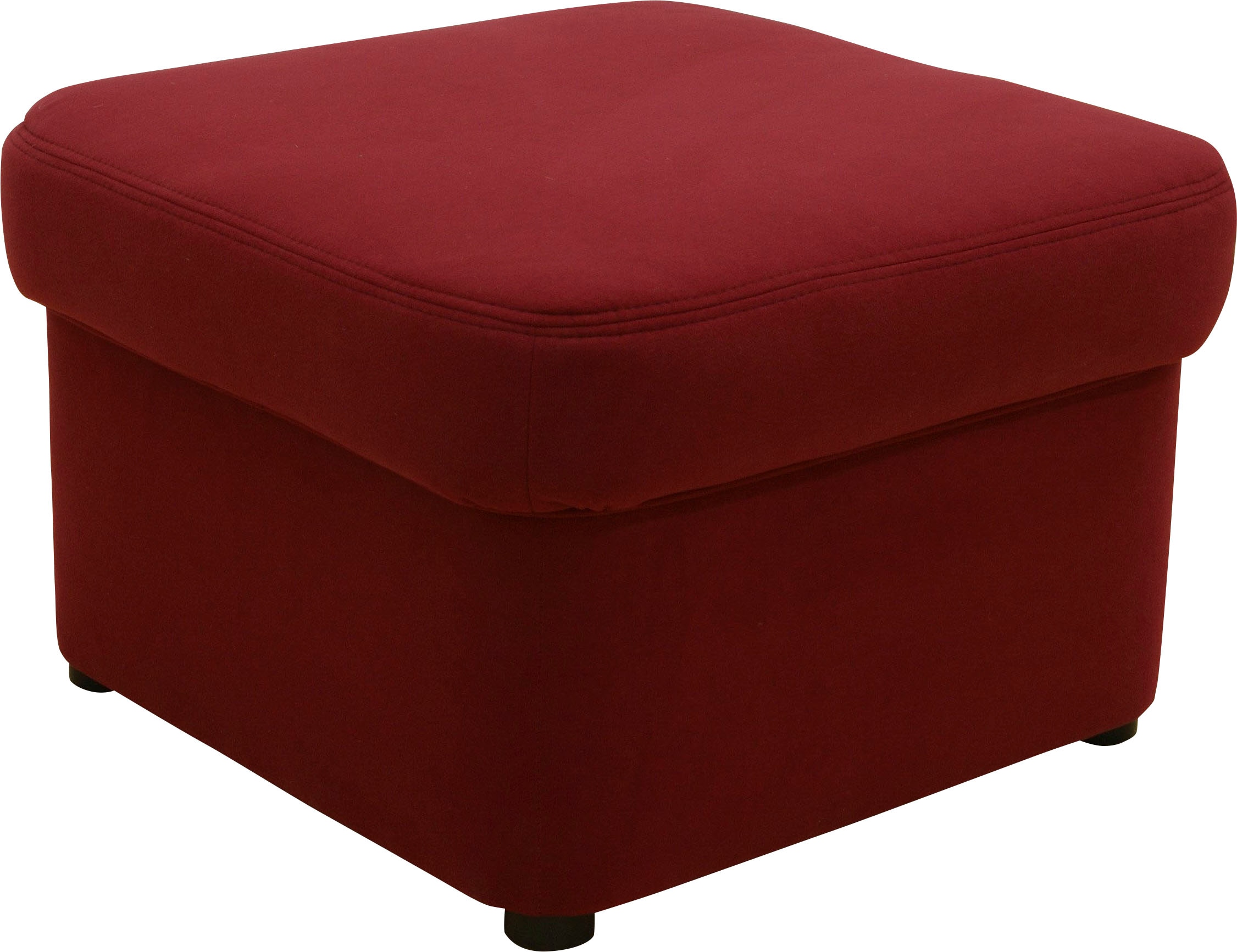 DOMO collection Hocker »Papenburg elegant und zeitlos, B/T 57/57cm« in großer Farbvielfalt