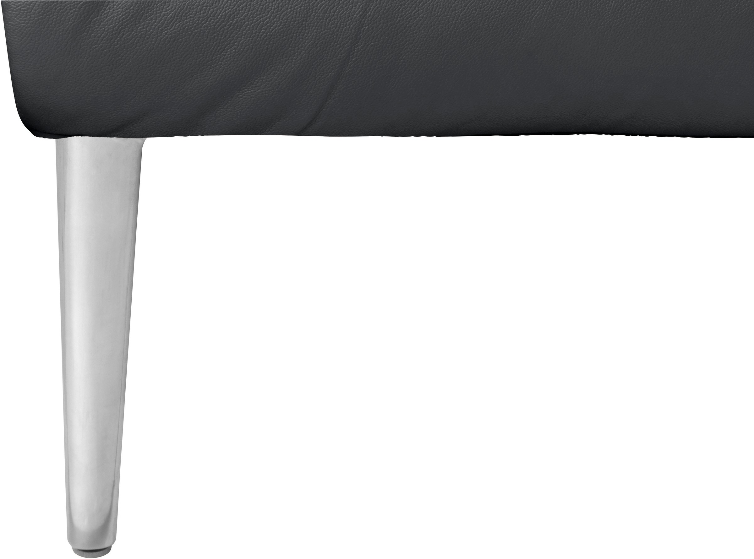 W.SCHILLIG Hocker »enjoy&MORE«, Füße Chrom glänzend, Breite 106 cm
