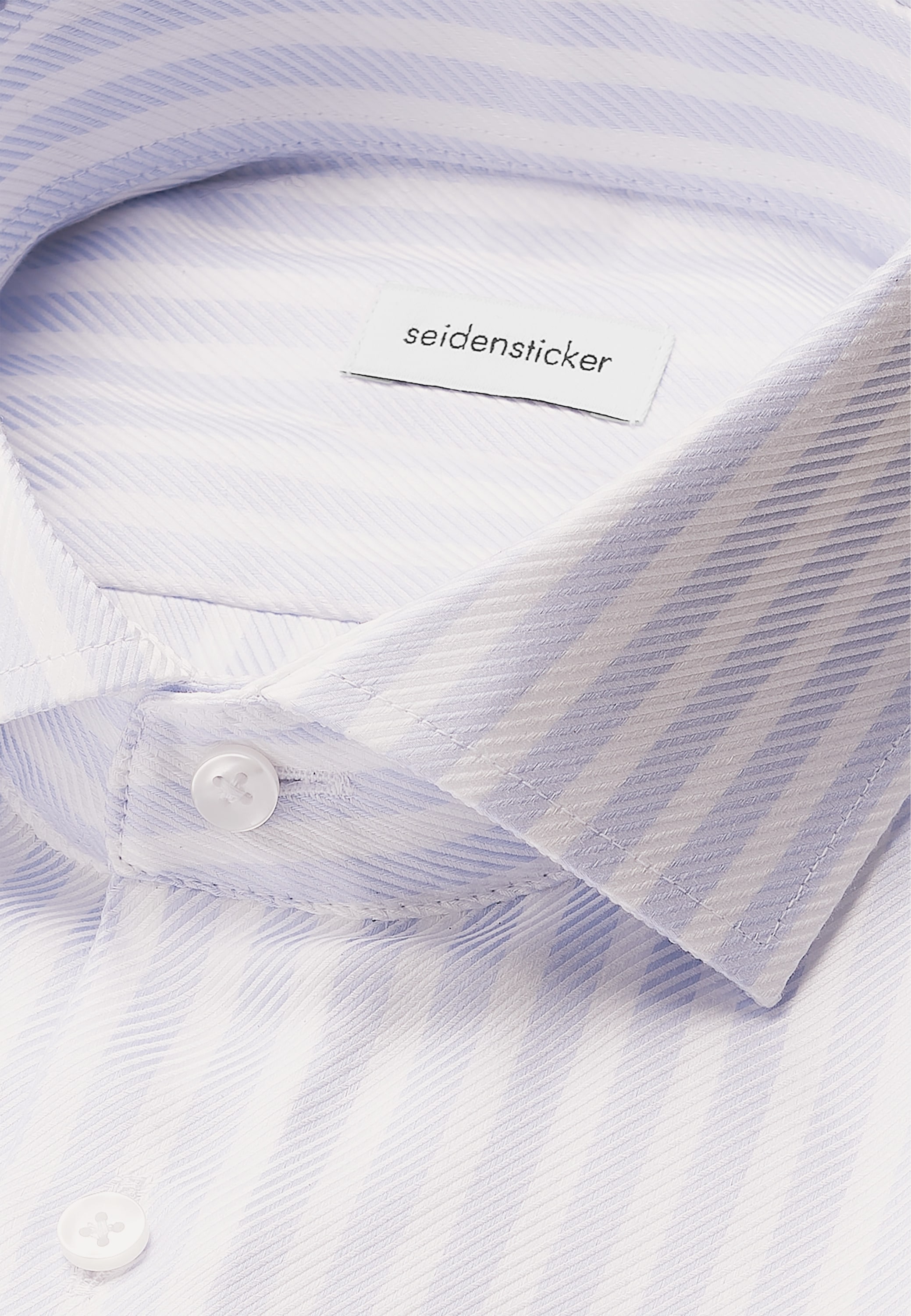 seidensticker Businesshemd »Schwarze Rose«, Slim 1/1 Kentkragen Gestreift