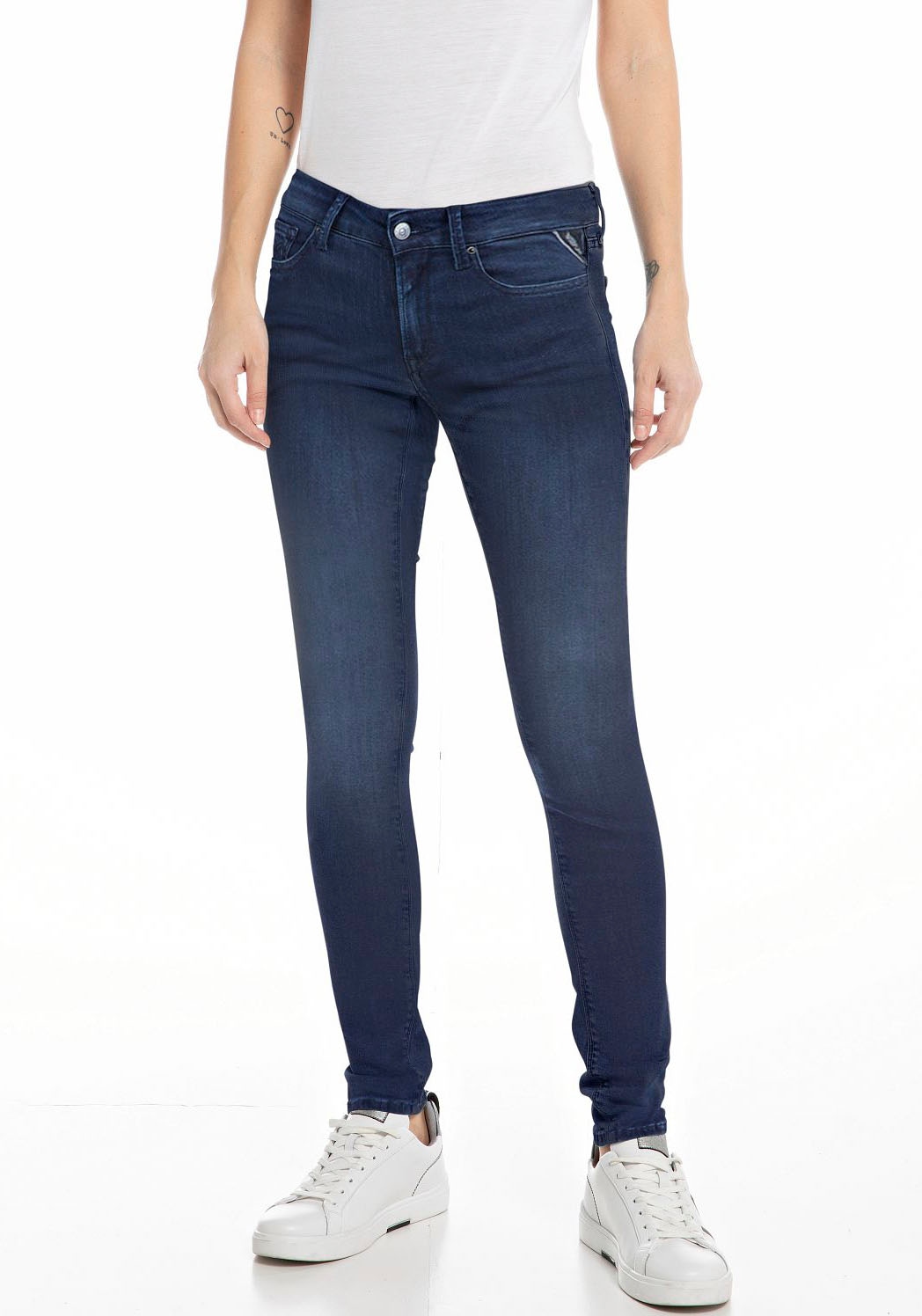 Replay 5-Pocket-Jeans »NEW LUZ Skinny Fit«, in Ankle-Länge