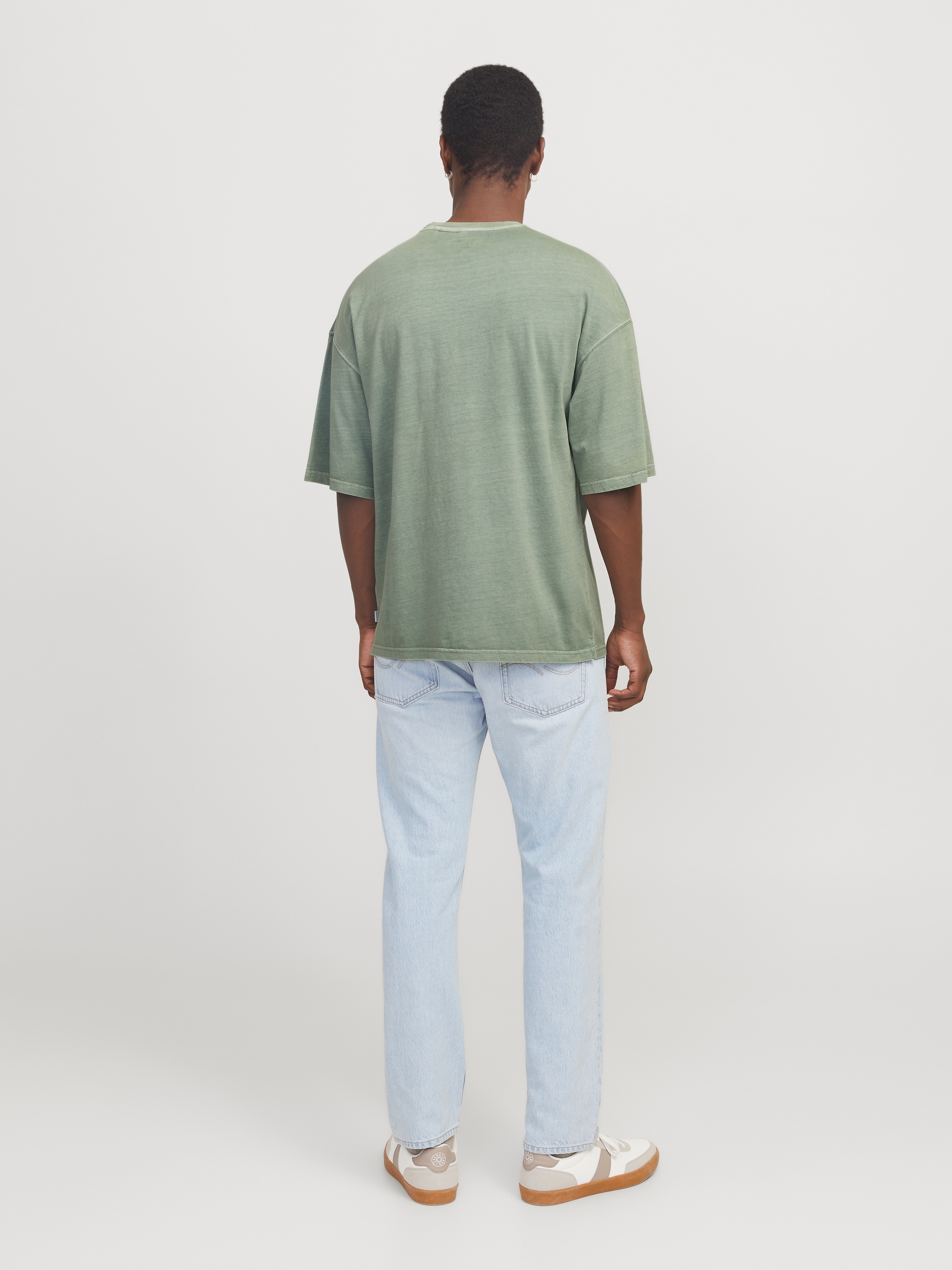 Jack & Jones Rundhalsshirt »JJECHARGE FADED TEE O-NECK NOOS«, mit Rundhalsausschnitt