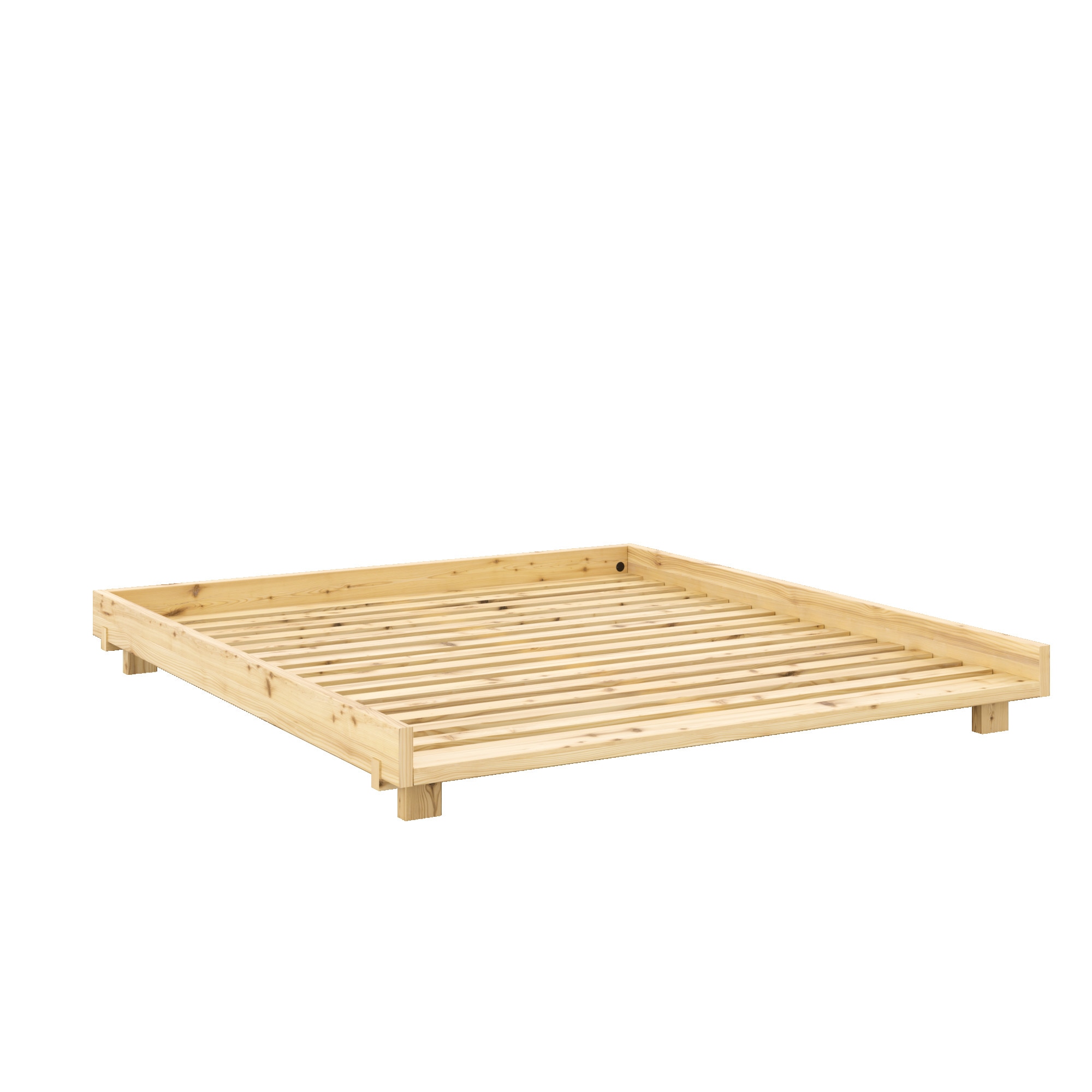 Karup Design Bettgestell »Social Bed, ohne Matratze, FSC®-zertifiziertes Massivholz«, wahlweise mit oder ohne verstellbares Zubehör, Bett in mehreren Größen