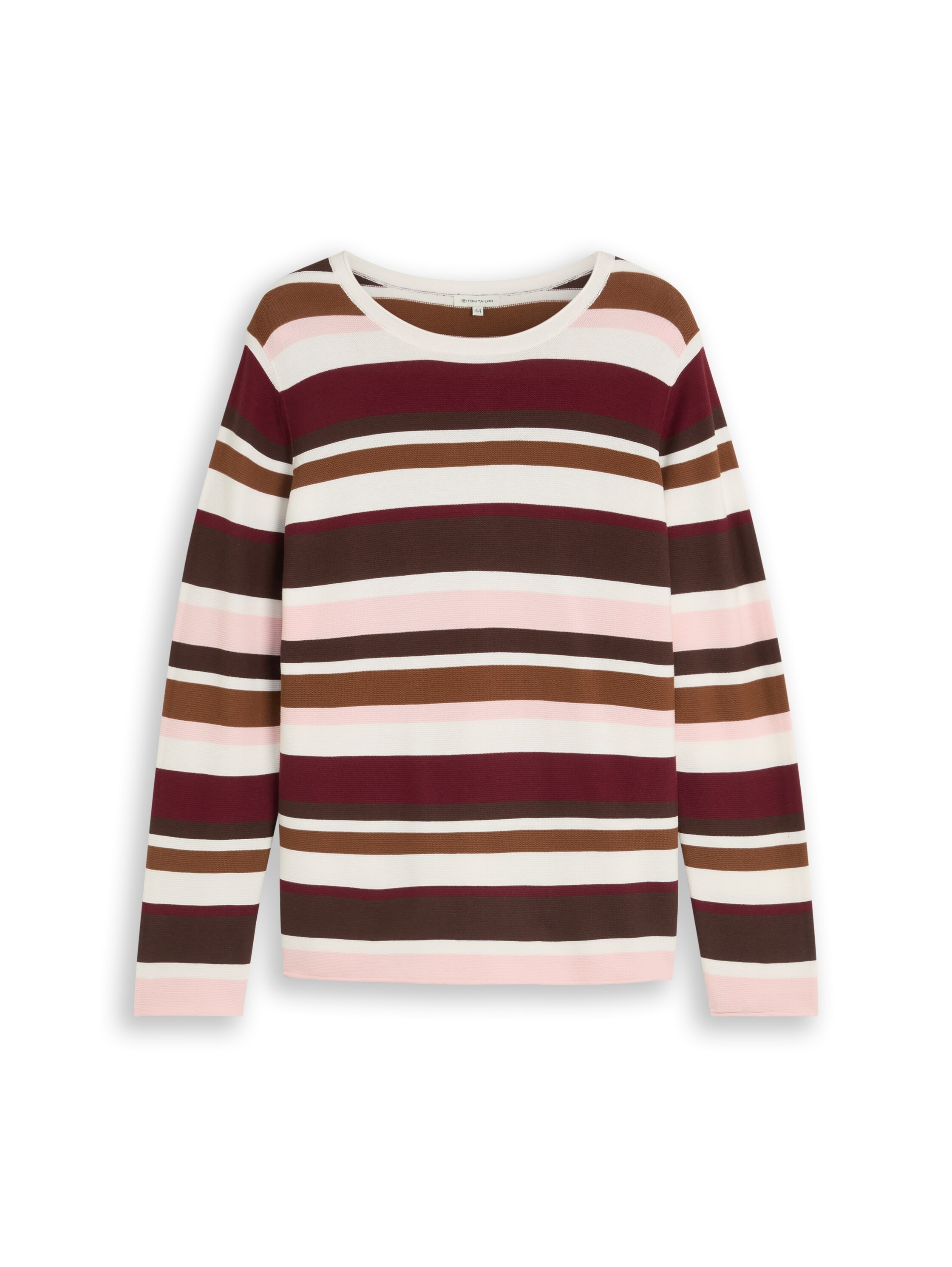 TOM TAILOR PLUS Strickpullover »TTP Pullover« mit feiner Struktur und aus reiner Baumwolle / Große Größen